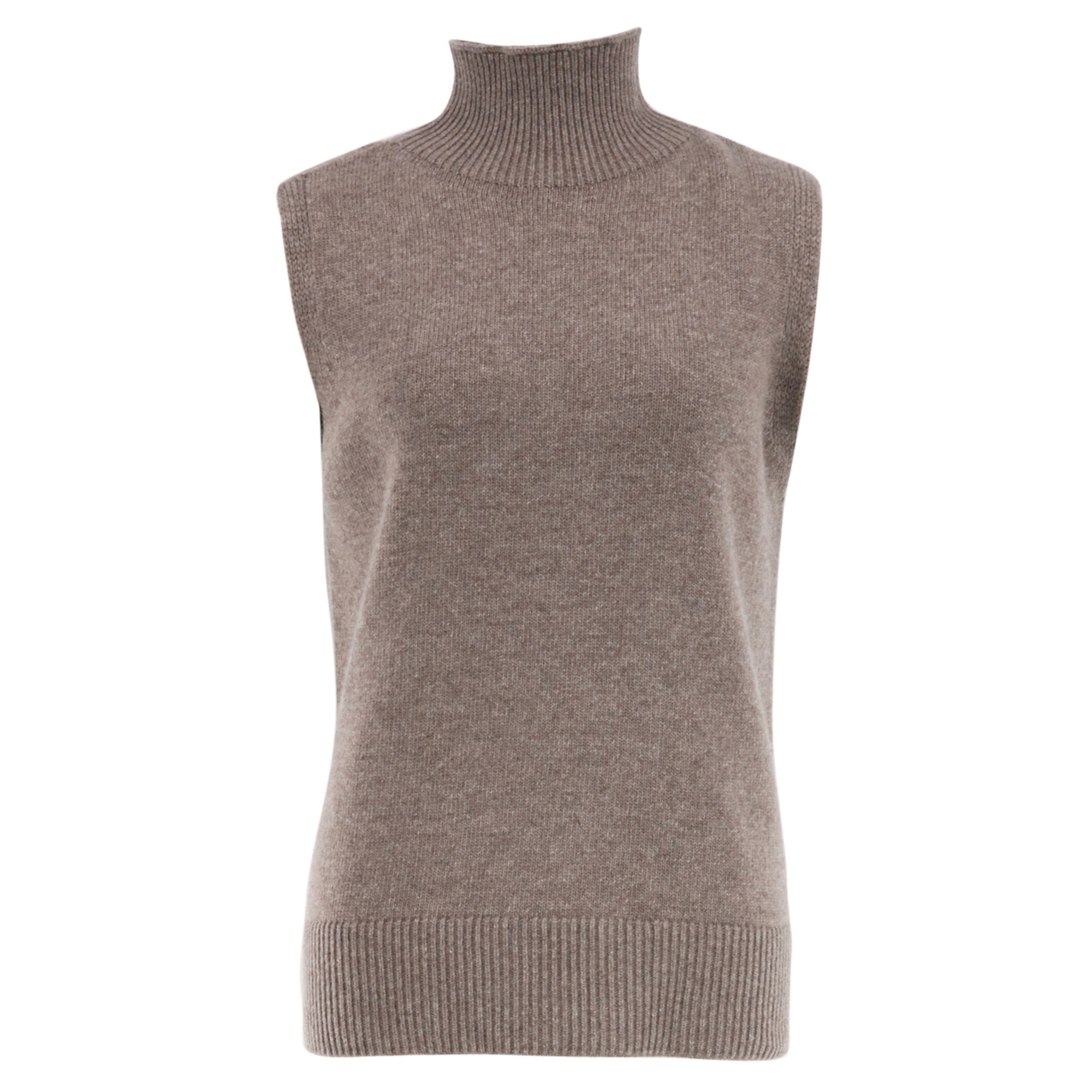 The Bruno Sleeveless Wool-Cashmere Vest