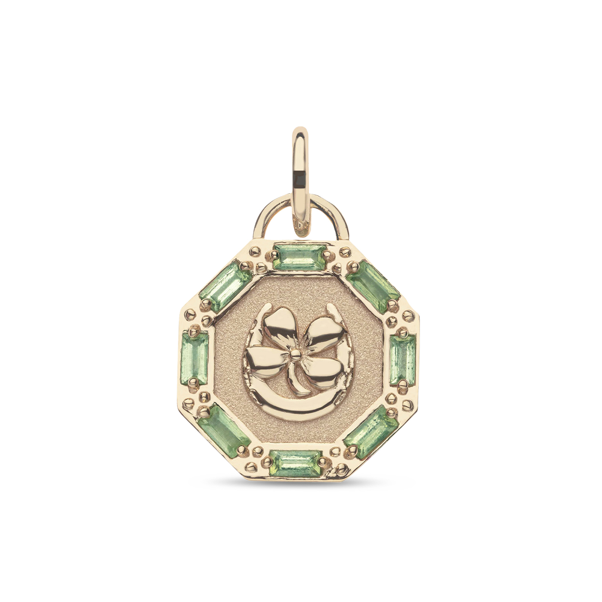 Lucky Petite Embellished Coin