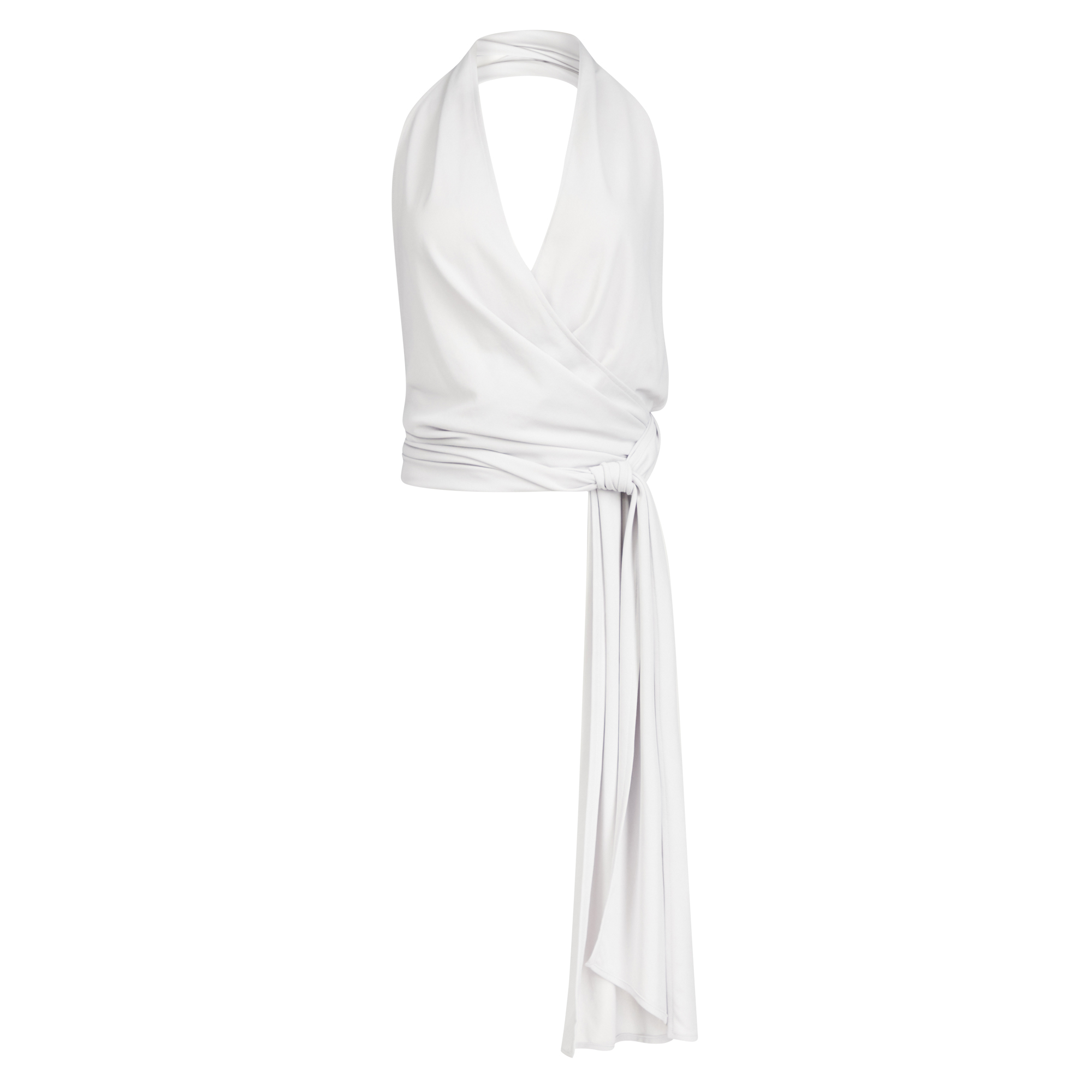 Aelir V-Neck Halter Top