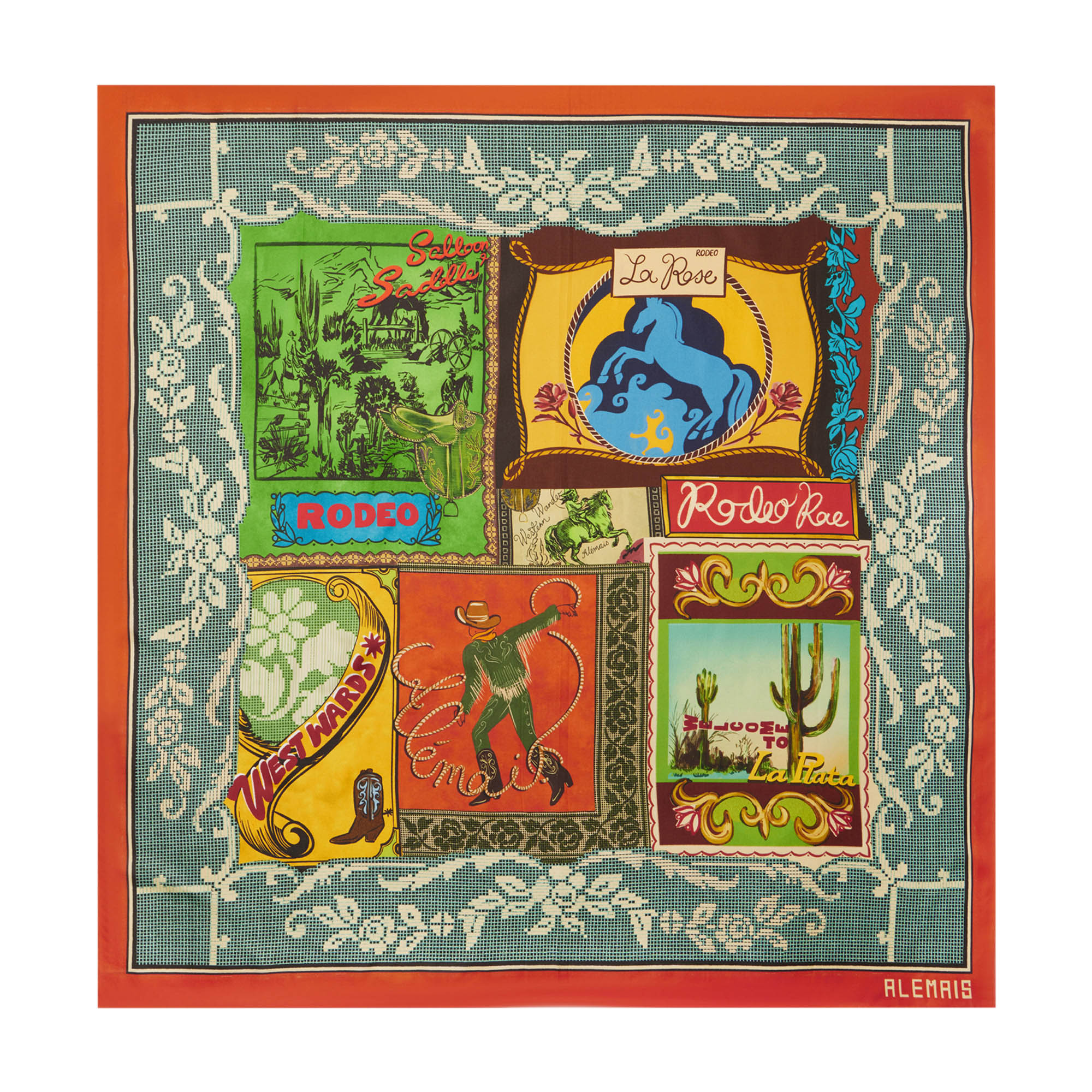 Ace Silk Scarf