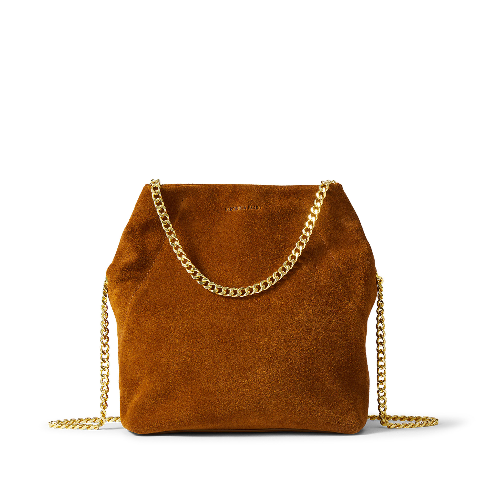 Suede Slouch Shoulder Bag
