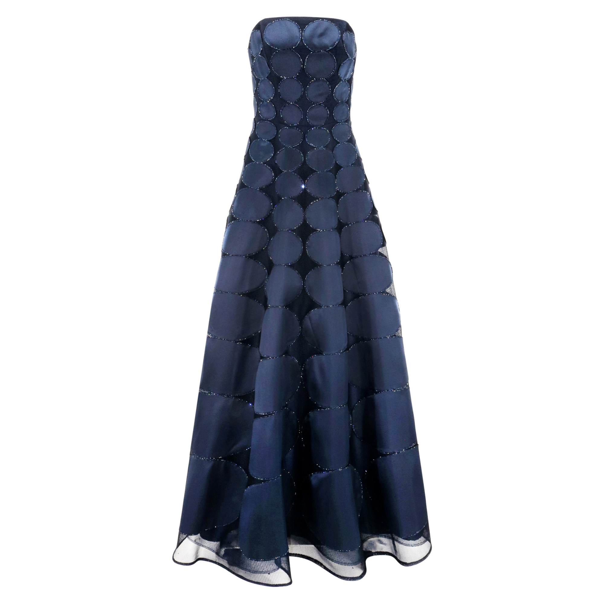 Mikado Strapless Gown