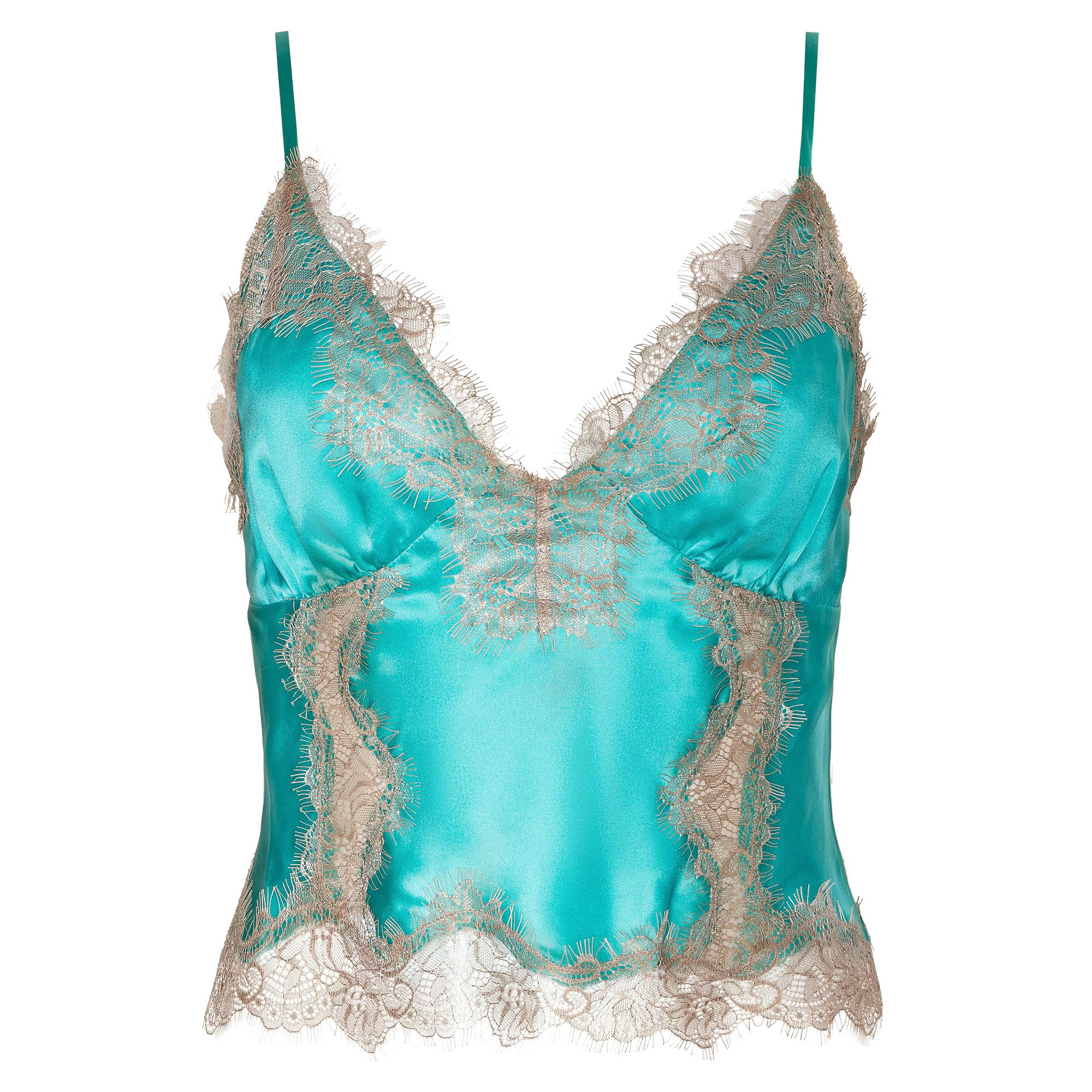 Kimber Silk Lace Insert Camisole