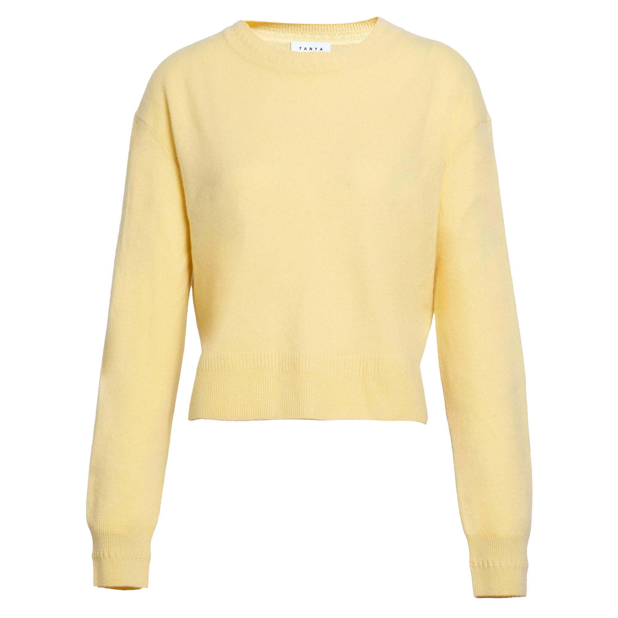 Lexia Long Sleeve Cashmere Crewneck Sweater