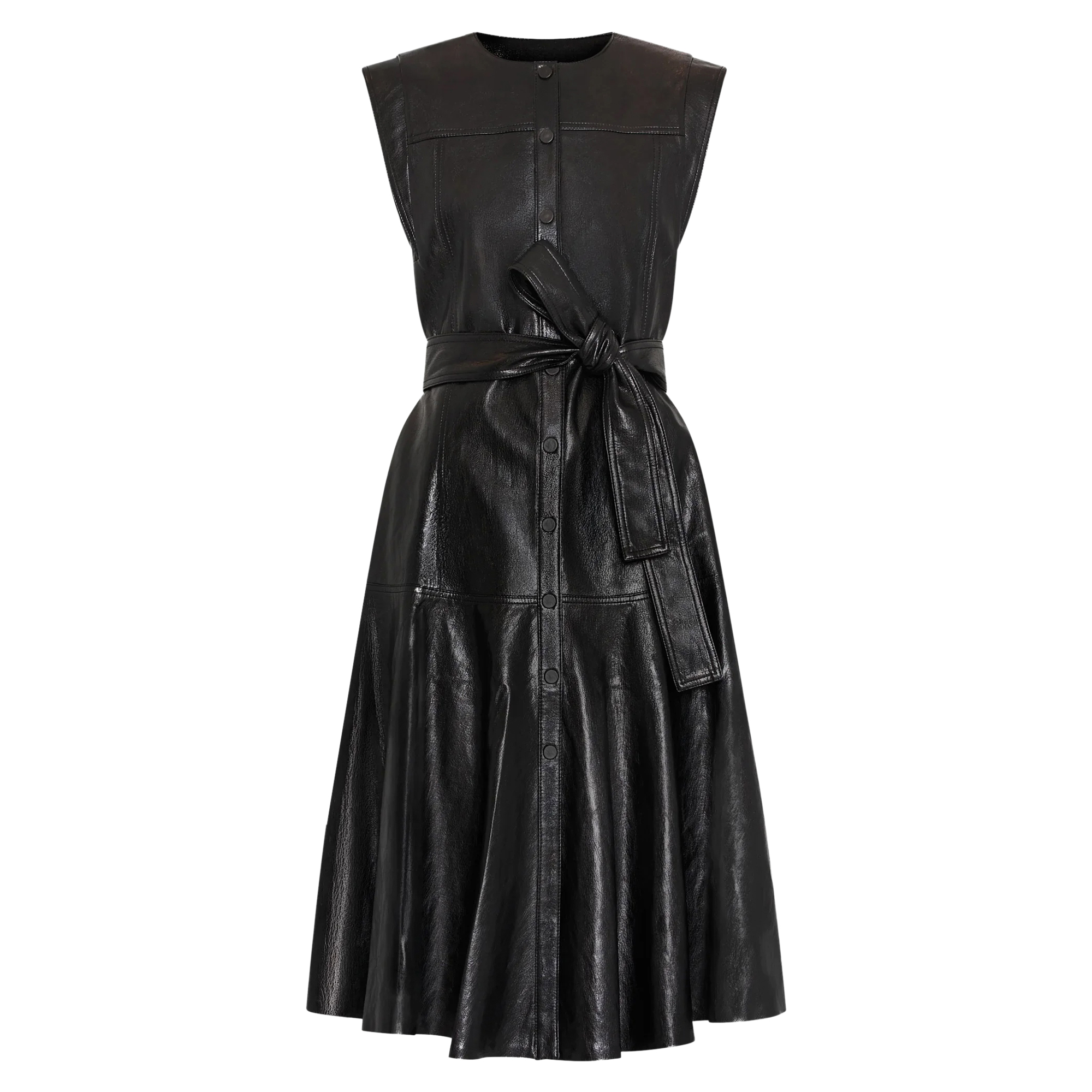 Brenda Vegan Leather Dress