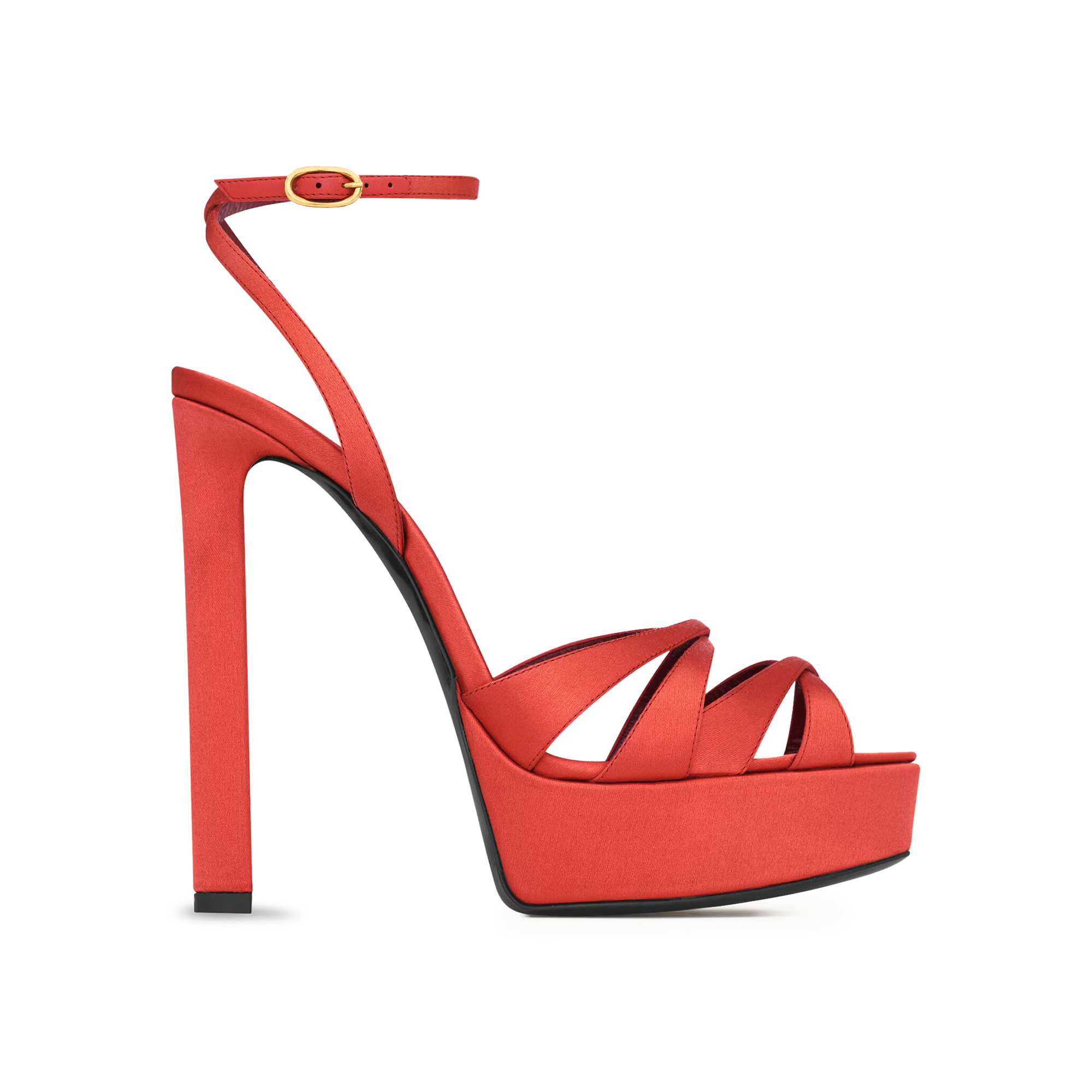 Chandelle 110mm Satin Platform Sandal