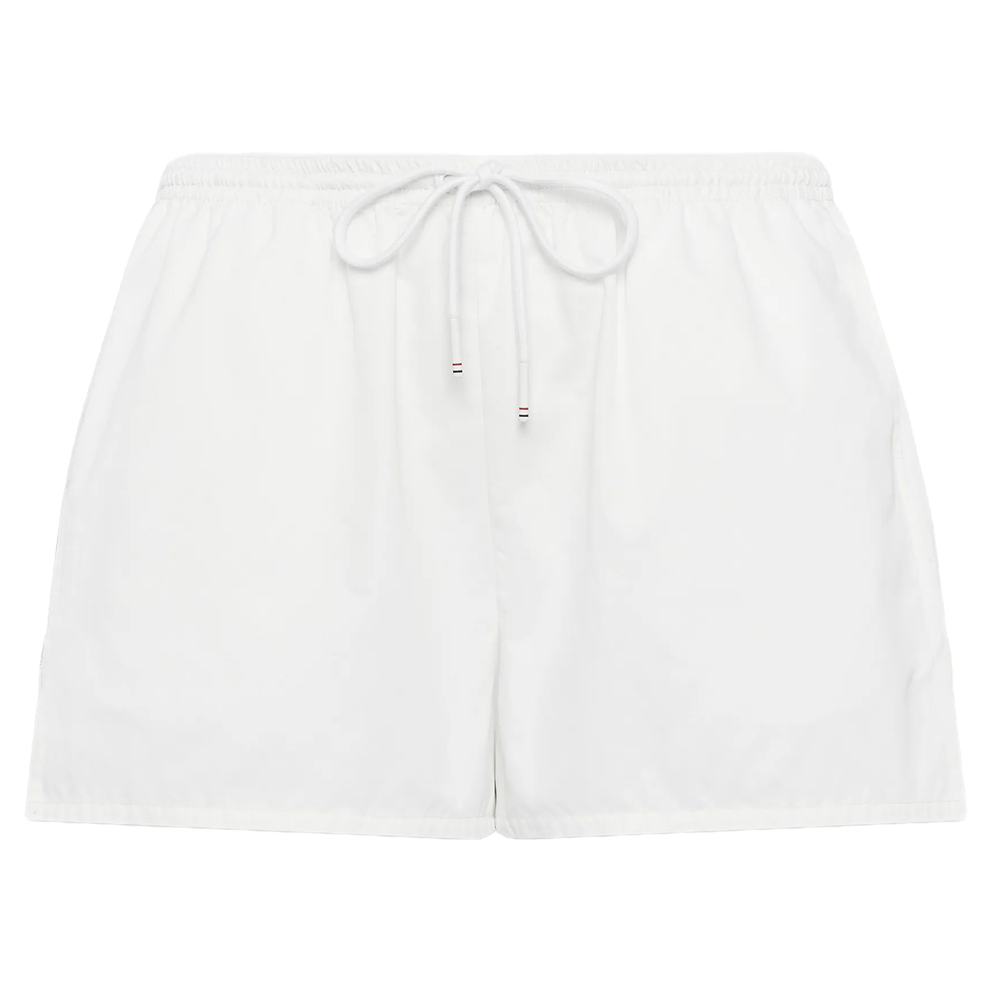 Track Short In Nylon Cotton Terry
