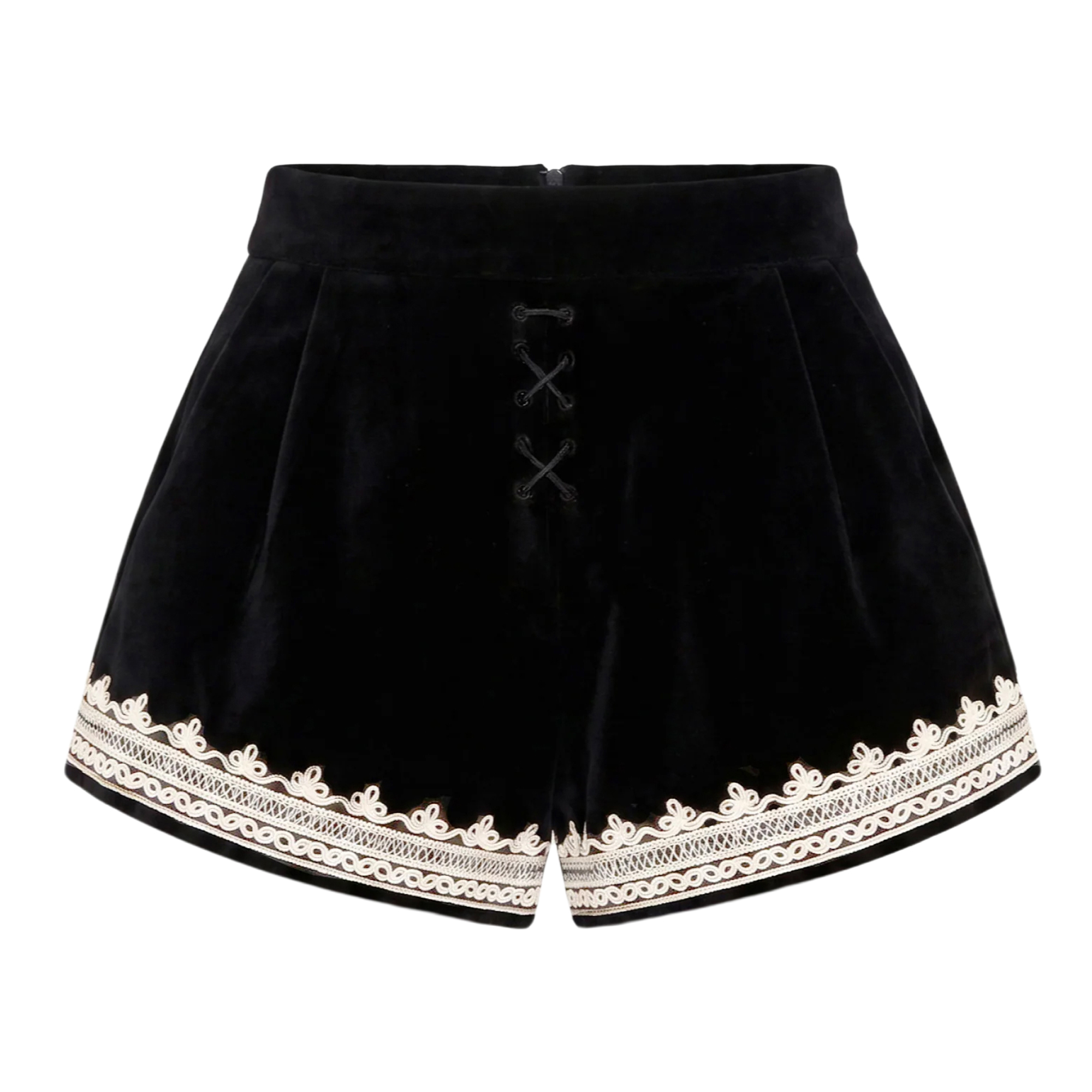 Jeremiah Velvet Shorts