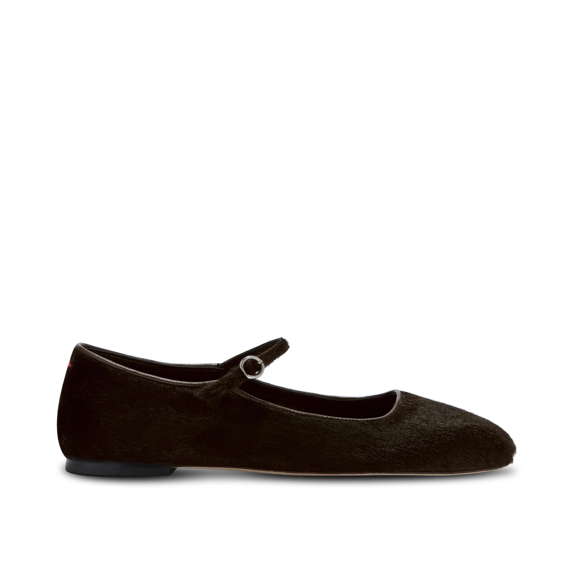 Uma Ponyhair Mary Jane Flats