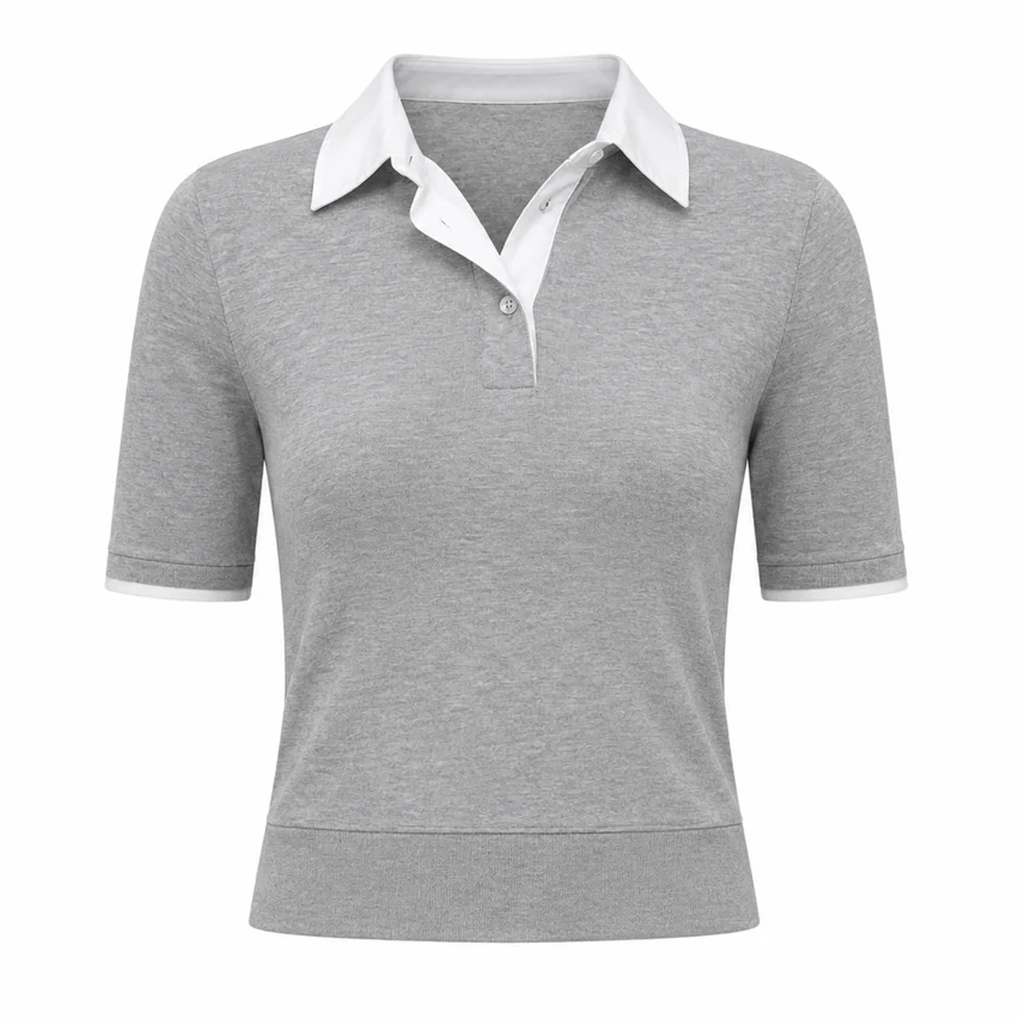 Short Sleeve Double Polo Tee