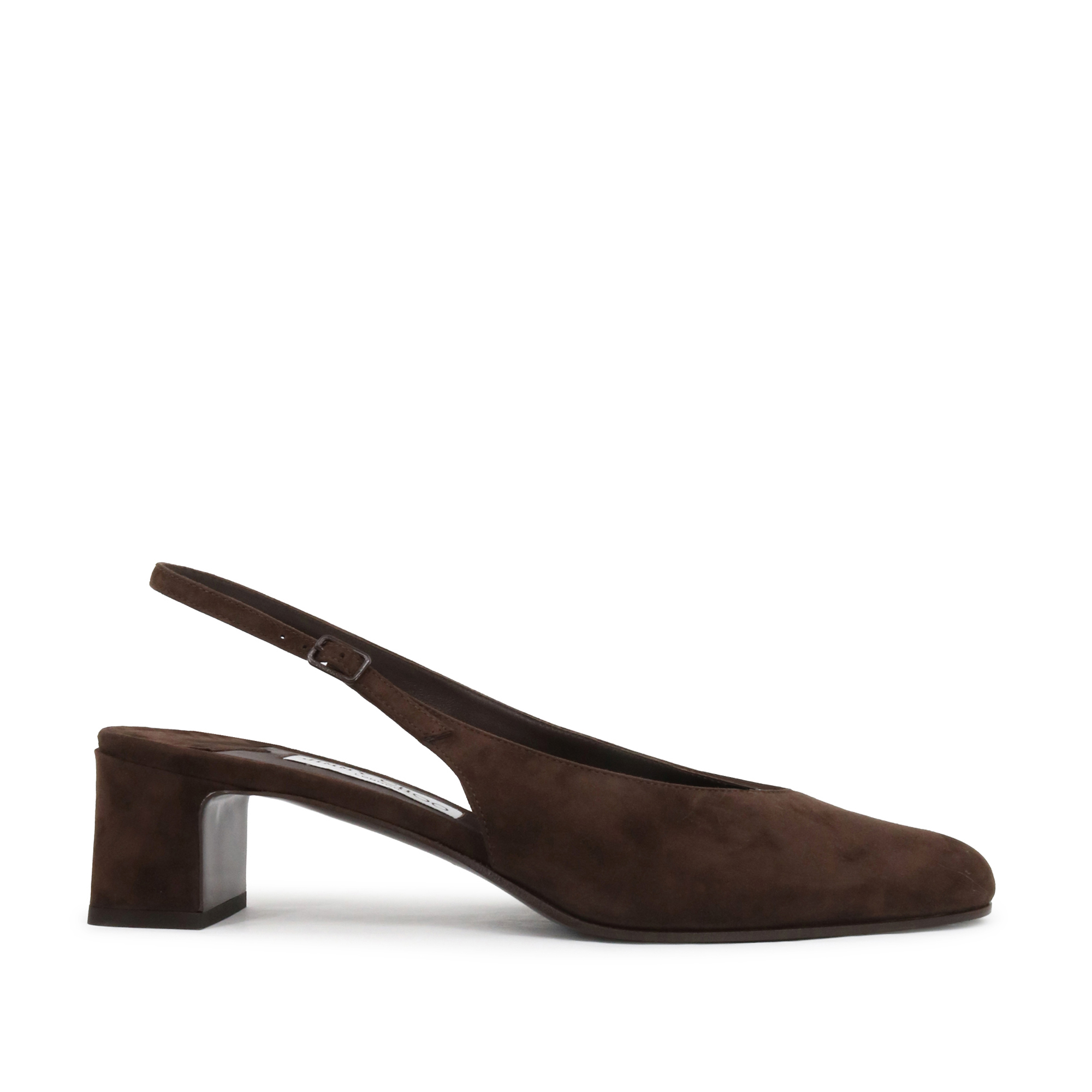 Eyla 45mm Suede Slingback Pump