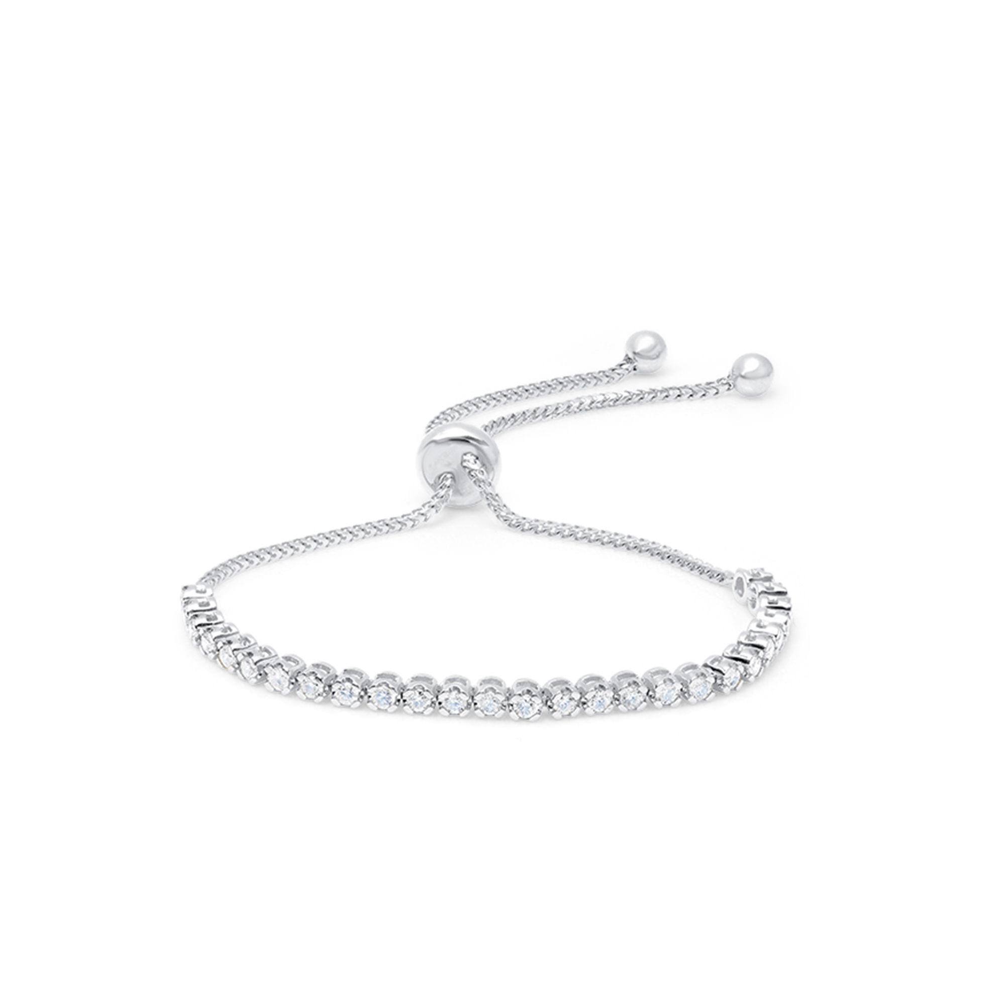 Diamond Bolo Bracelet