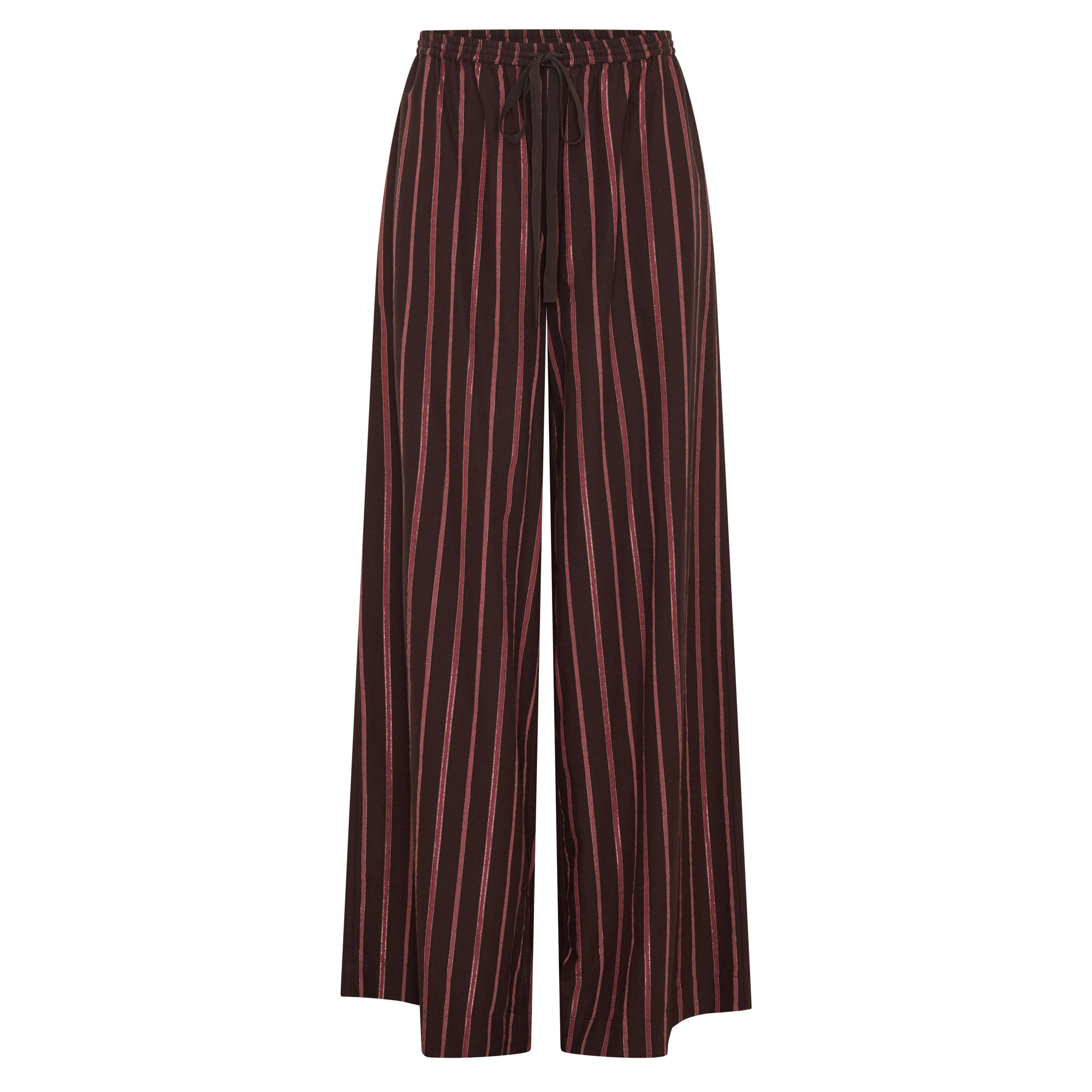 Clio Wide-Leg Pull-On Pants