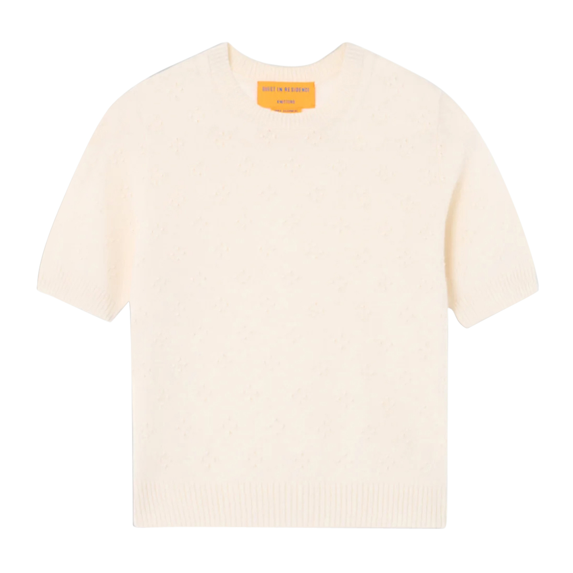 Compass Short Sleeve Cashmere Sweater Tee