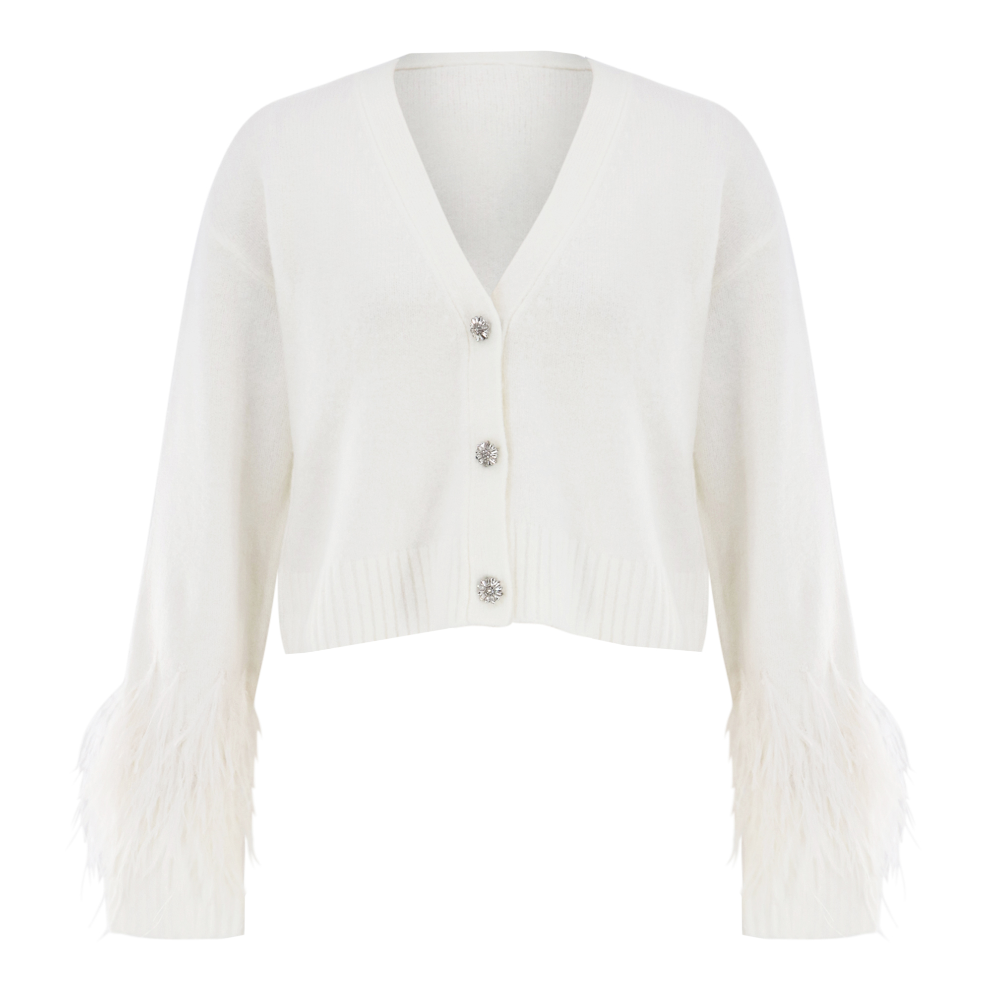 Briana Feather Cardigan
