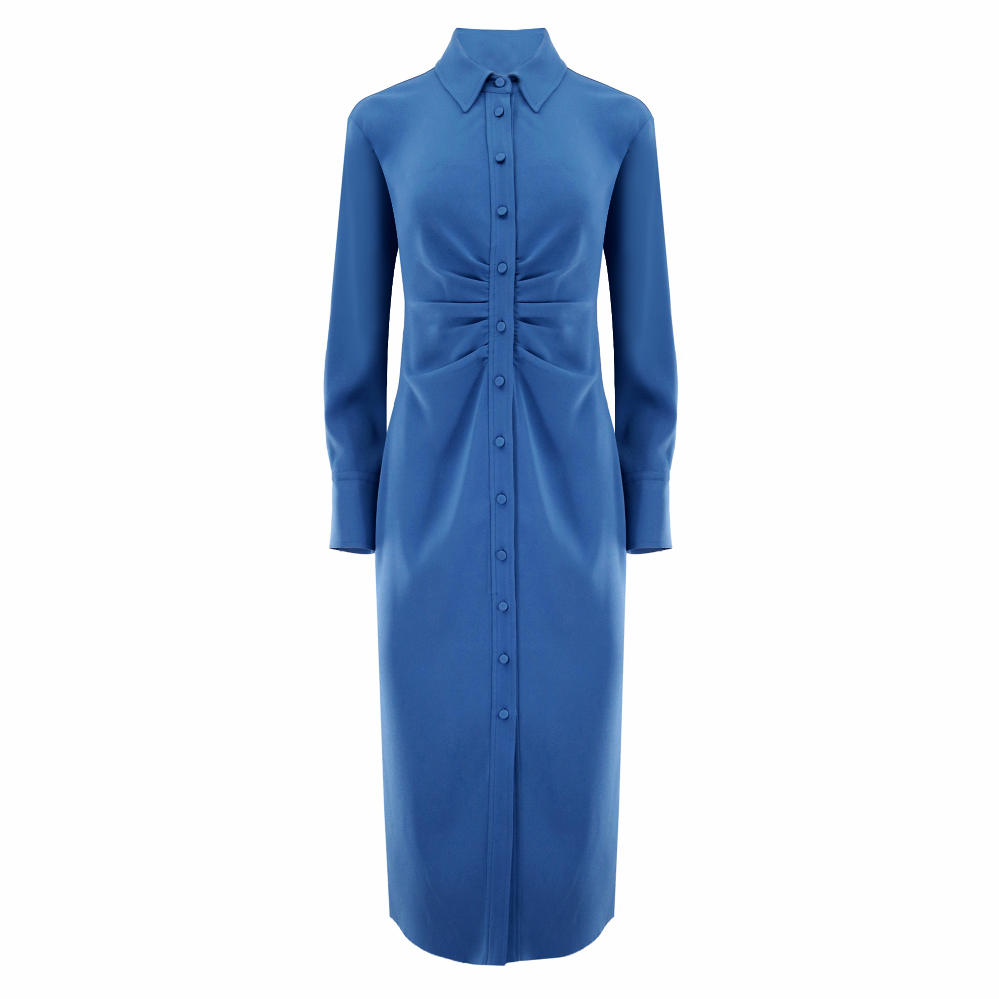Loxley Long Sleeve Cinched Midi Dress