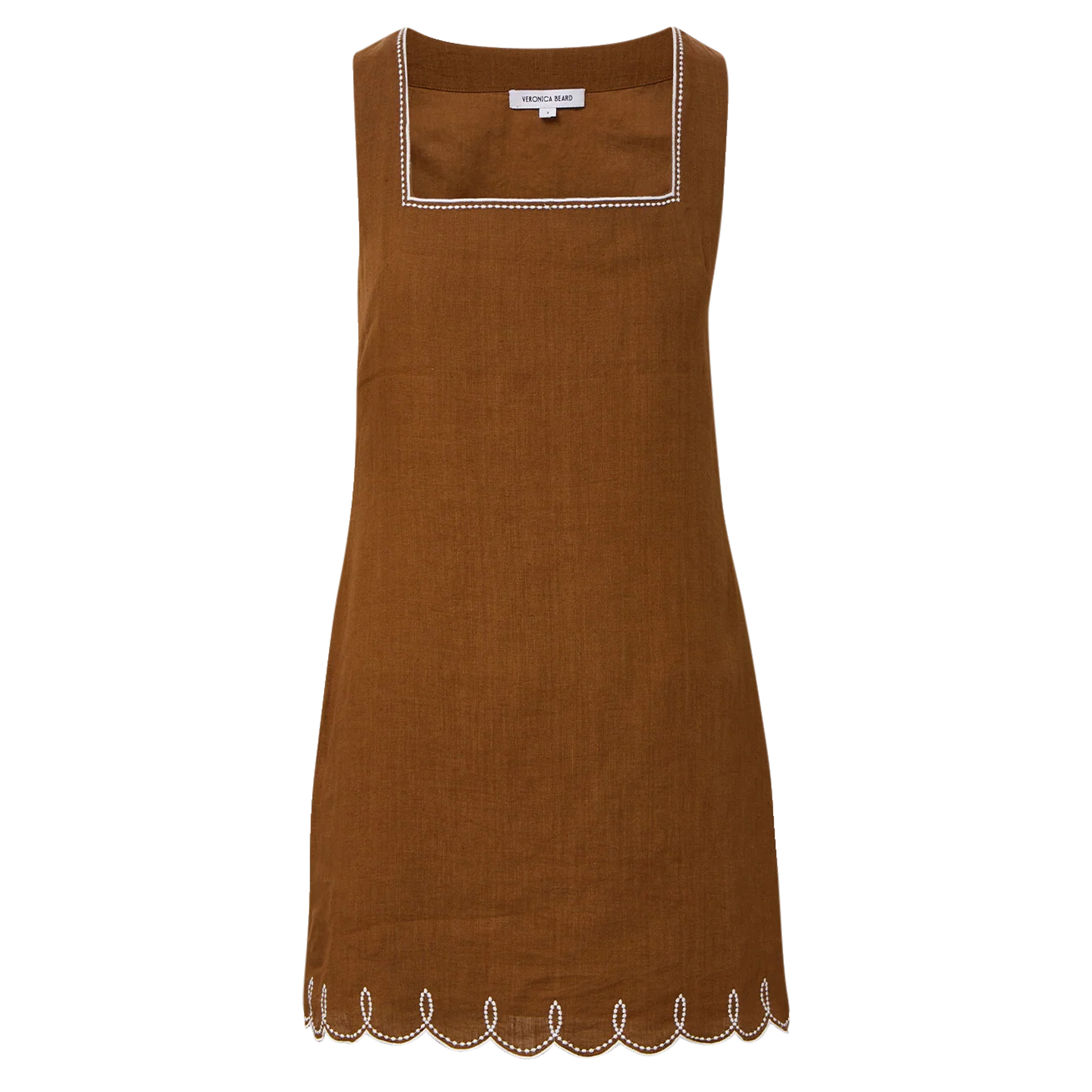 Shanice Sleeveless Linen Mini Dress