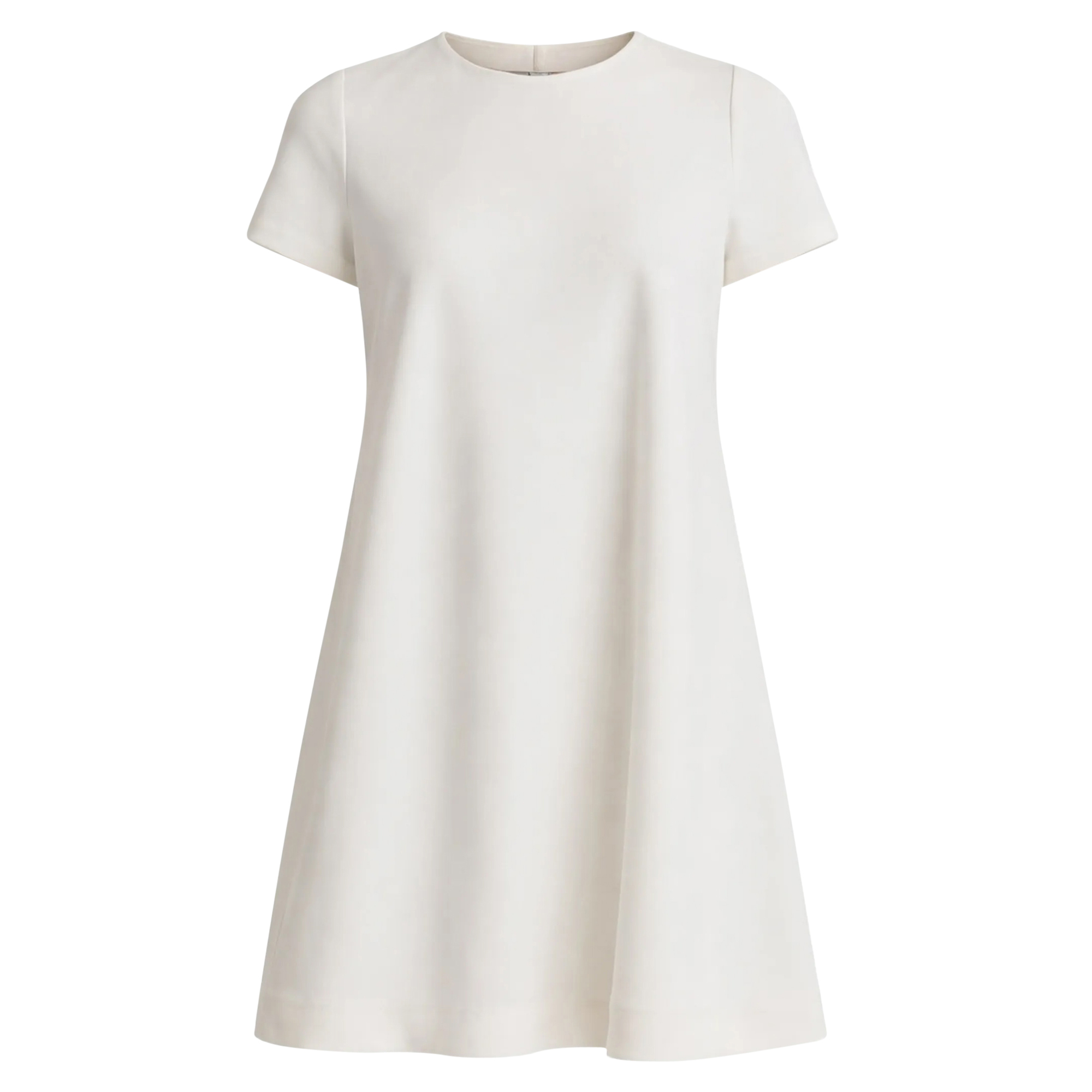 Bias Short Sleeve Mini Dress