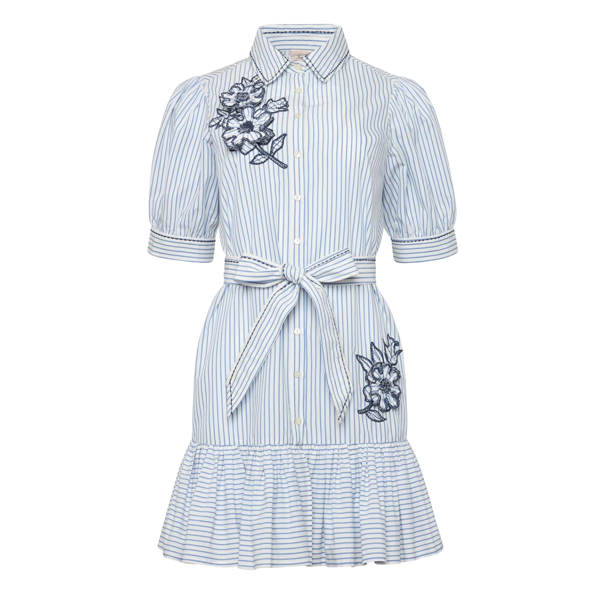 Zadie Short Sleeve Belted Mini Dress