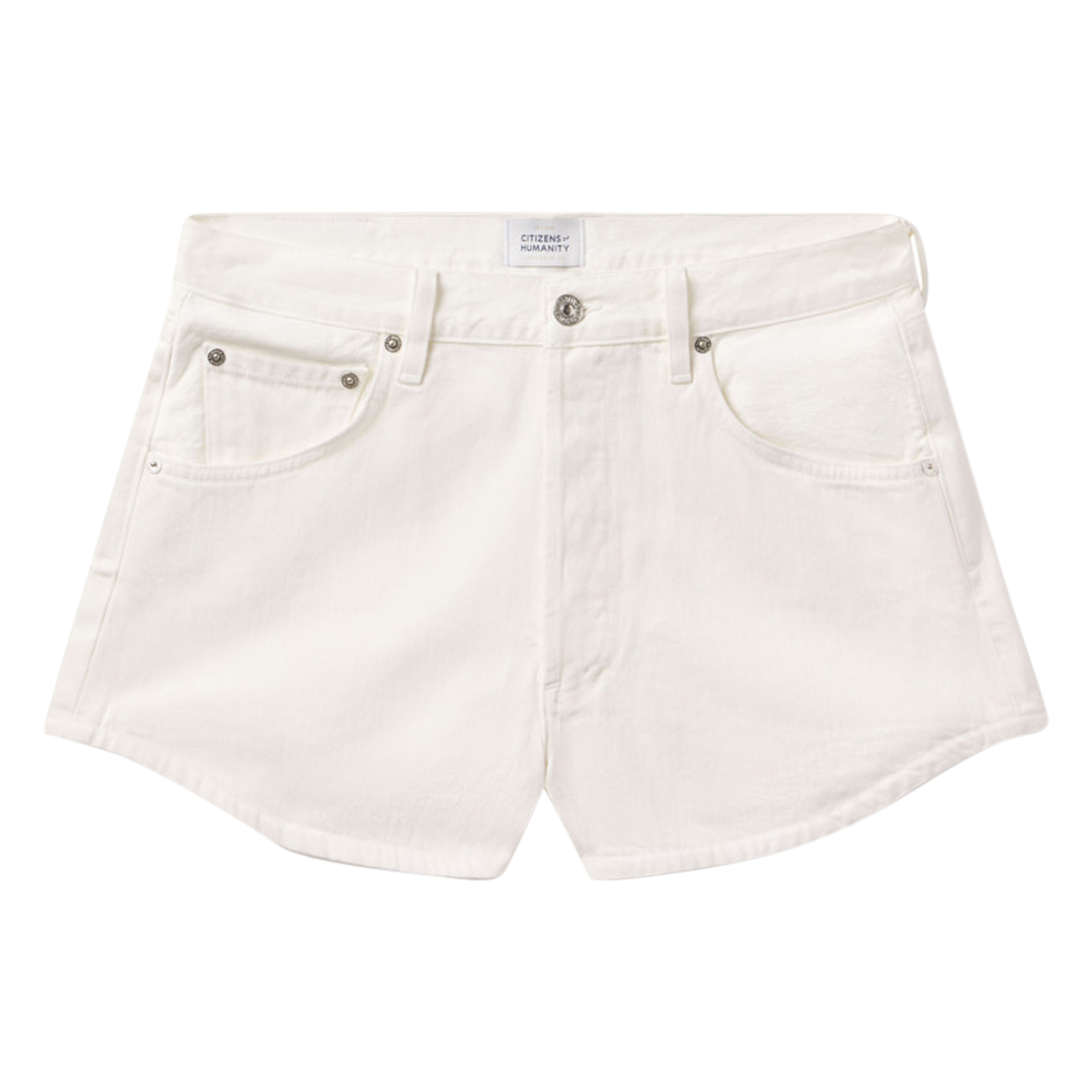 Abita High-Rise Clean Hem Denim Short