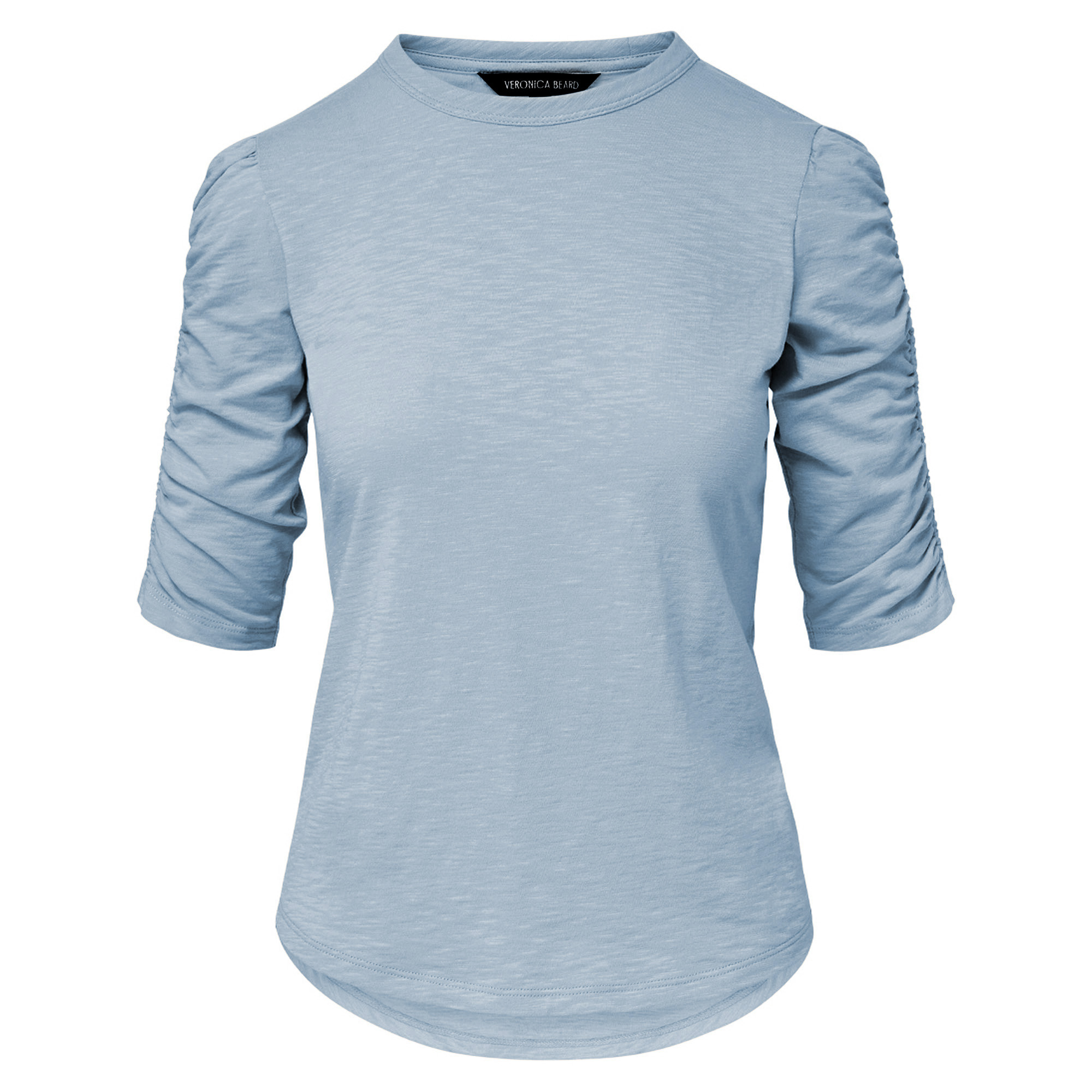 Waldorf Ruched-Sleeve Tee