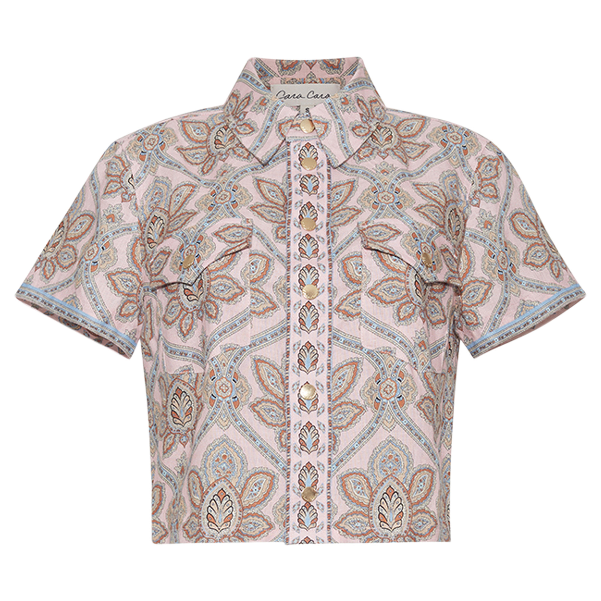 Paro Short Sleeve Button-Down Shirt