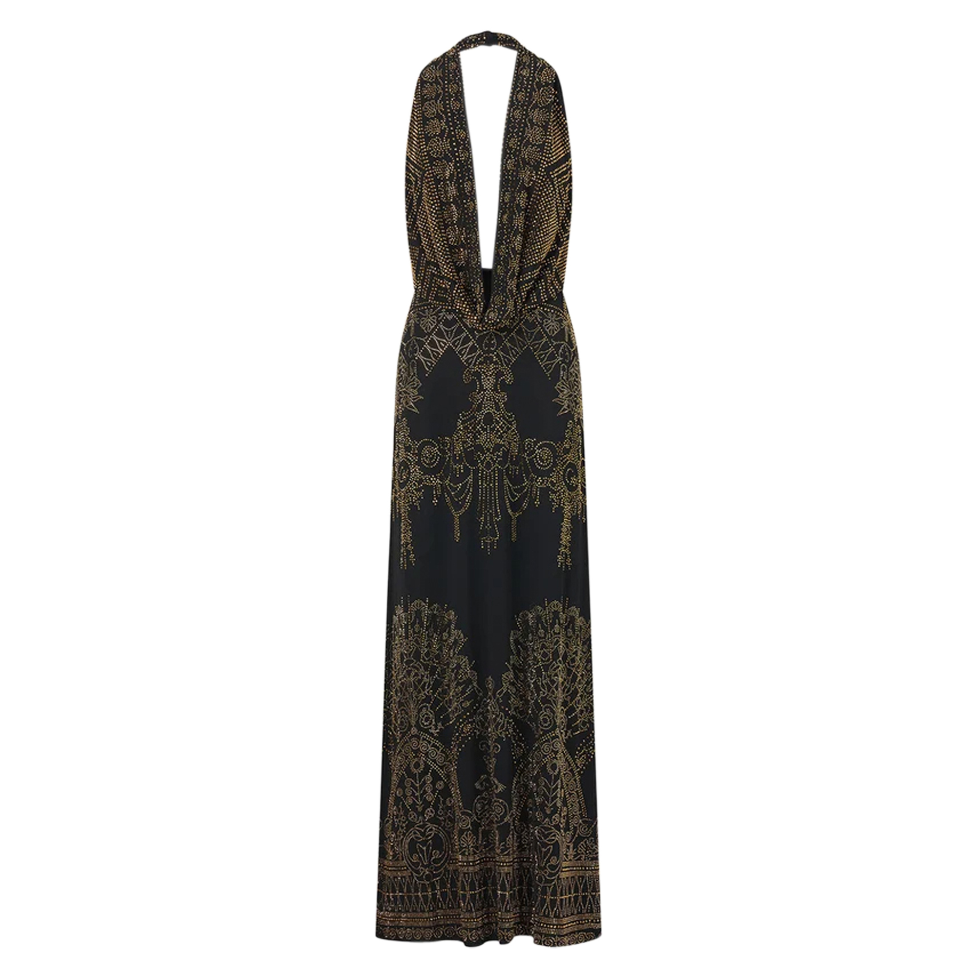 Deep Cowl Plunge Dress