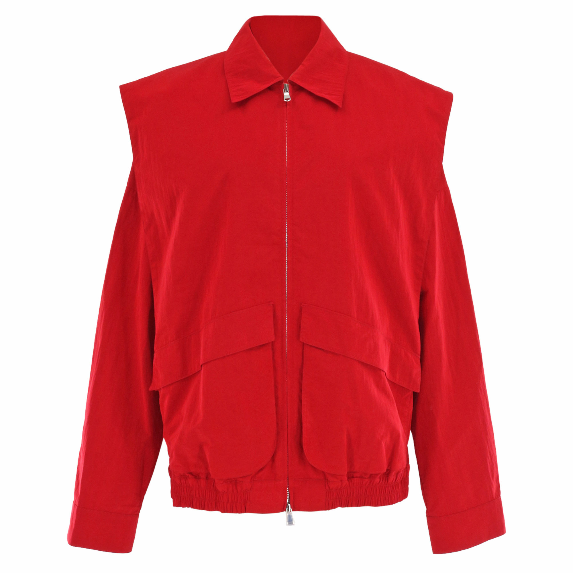 Fall Nylon Snap Bomber