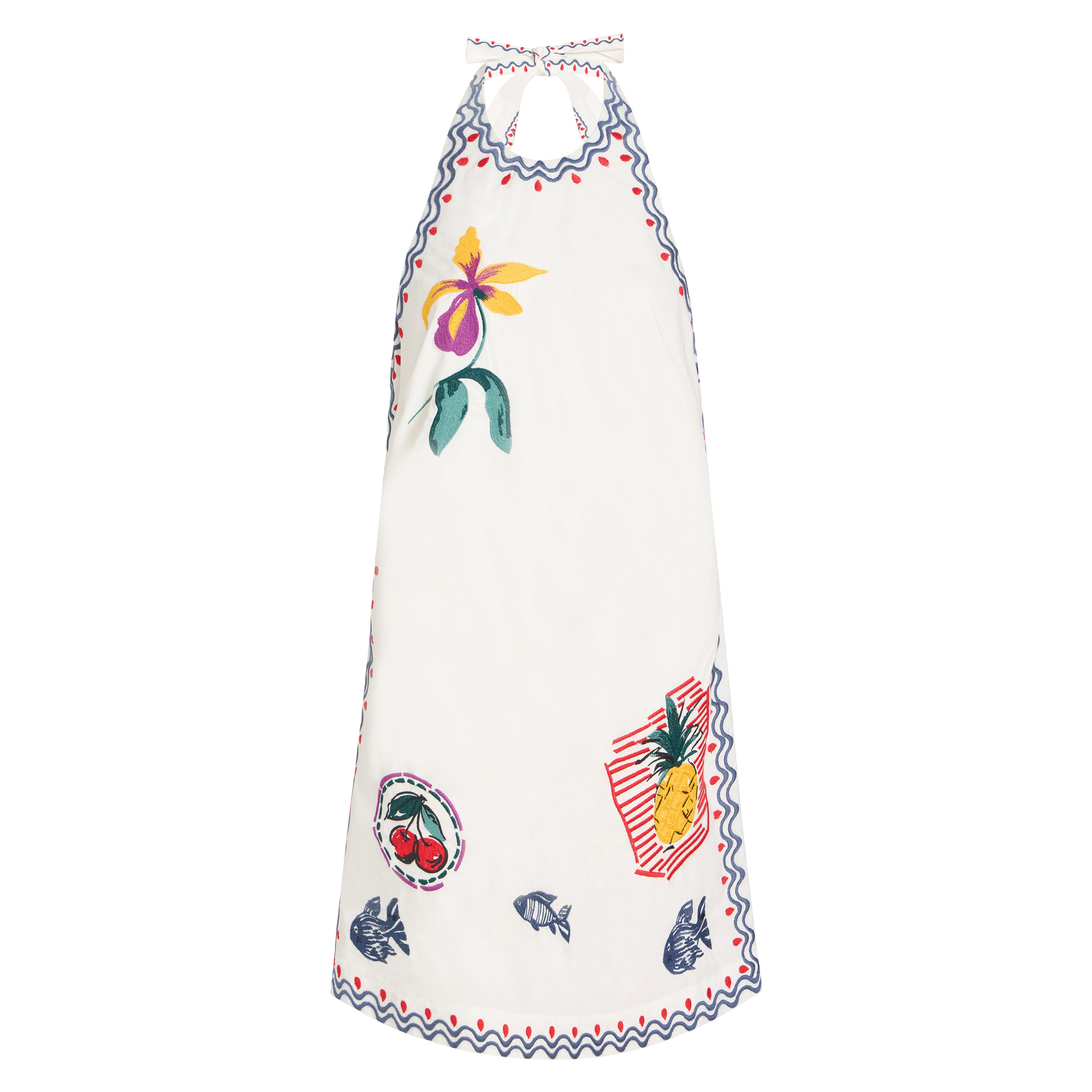 Patti Halterneck Mini Dress