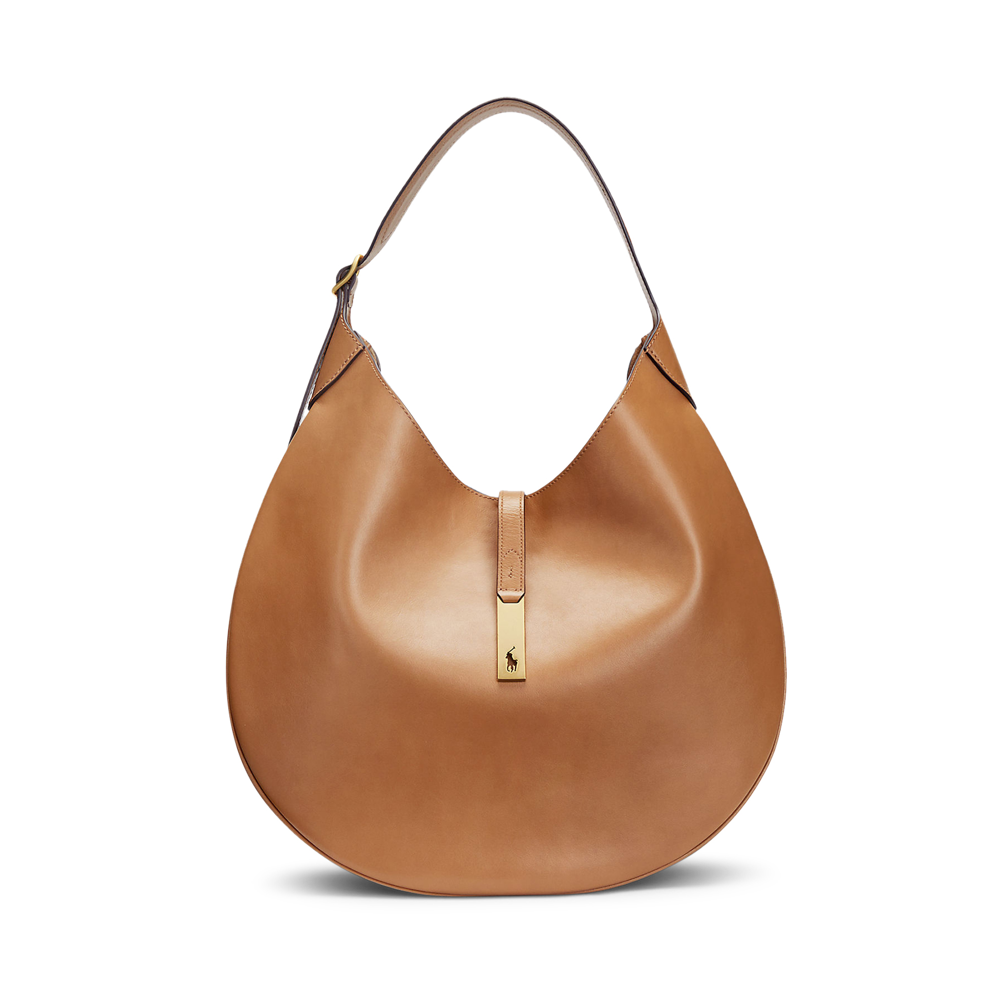 Polo ID Leather Shoulder Bag