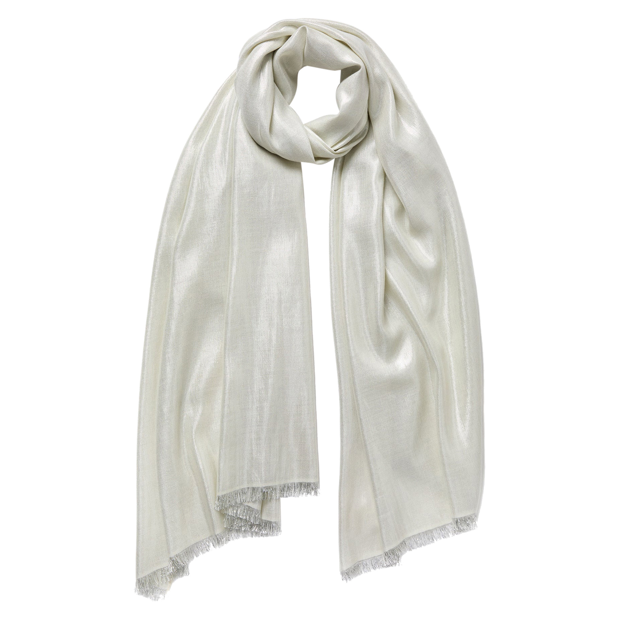 The Mercury Metallic Cashmere Scarf