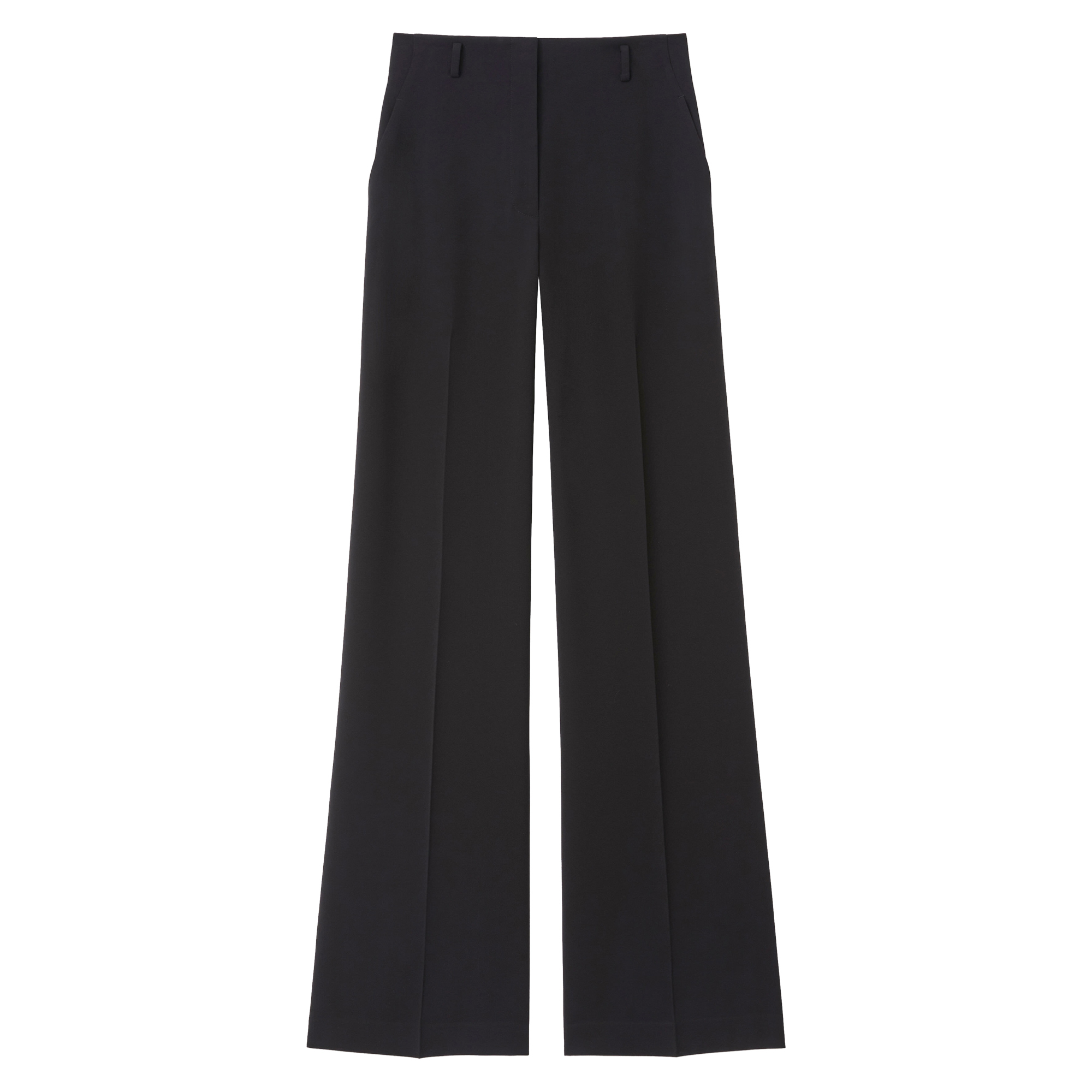 Thames Finesse Crepe High-Waisted Wide Leg Pants
