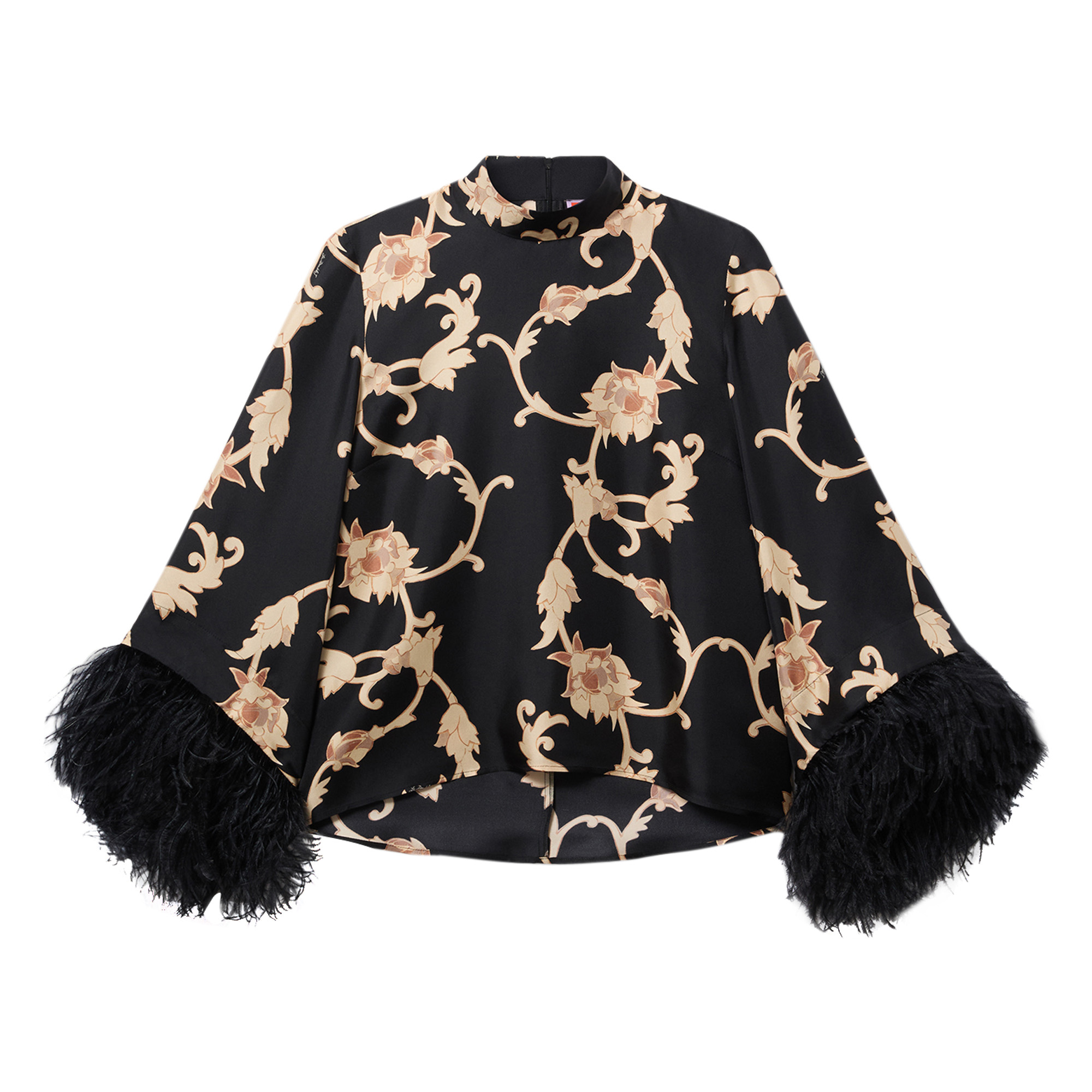 Make An Exit Top With Feathers