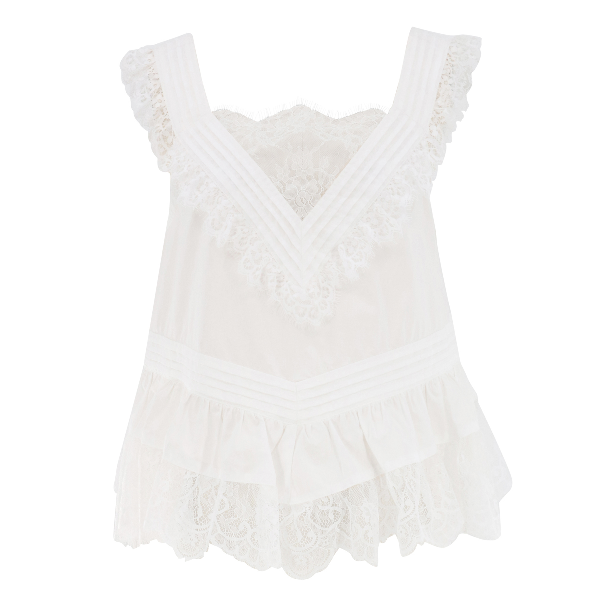 Hilda Lace Sleeveless Top
