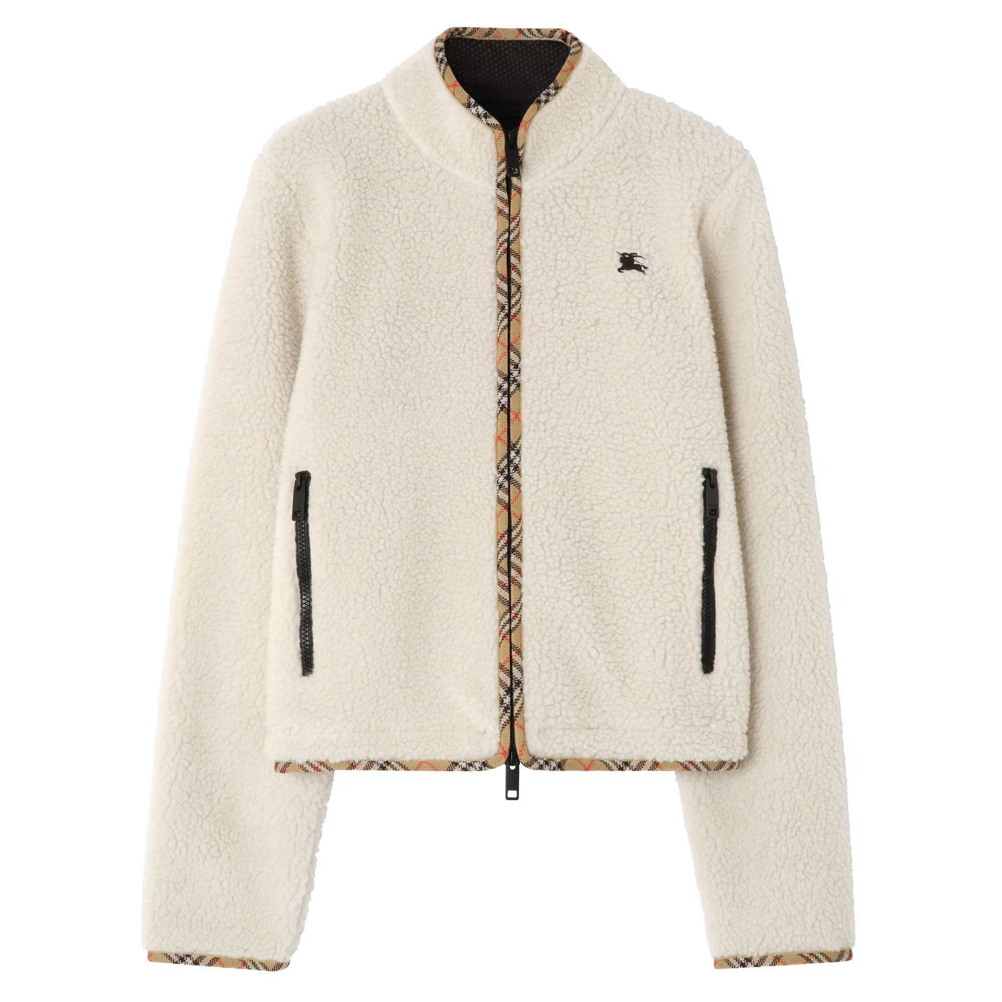 Cropped Wool Cashmere Jacket