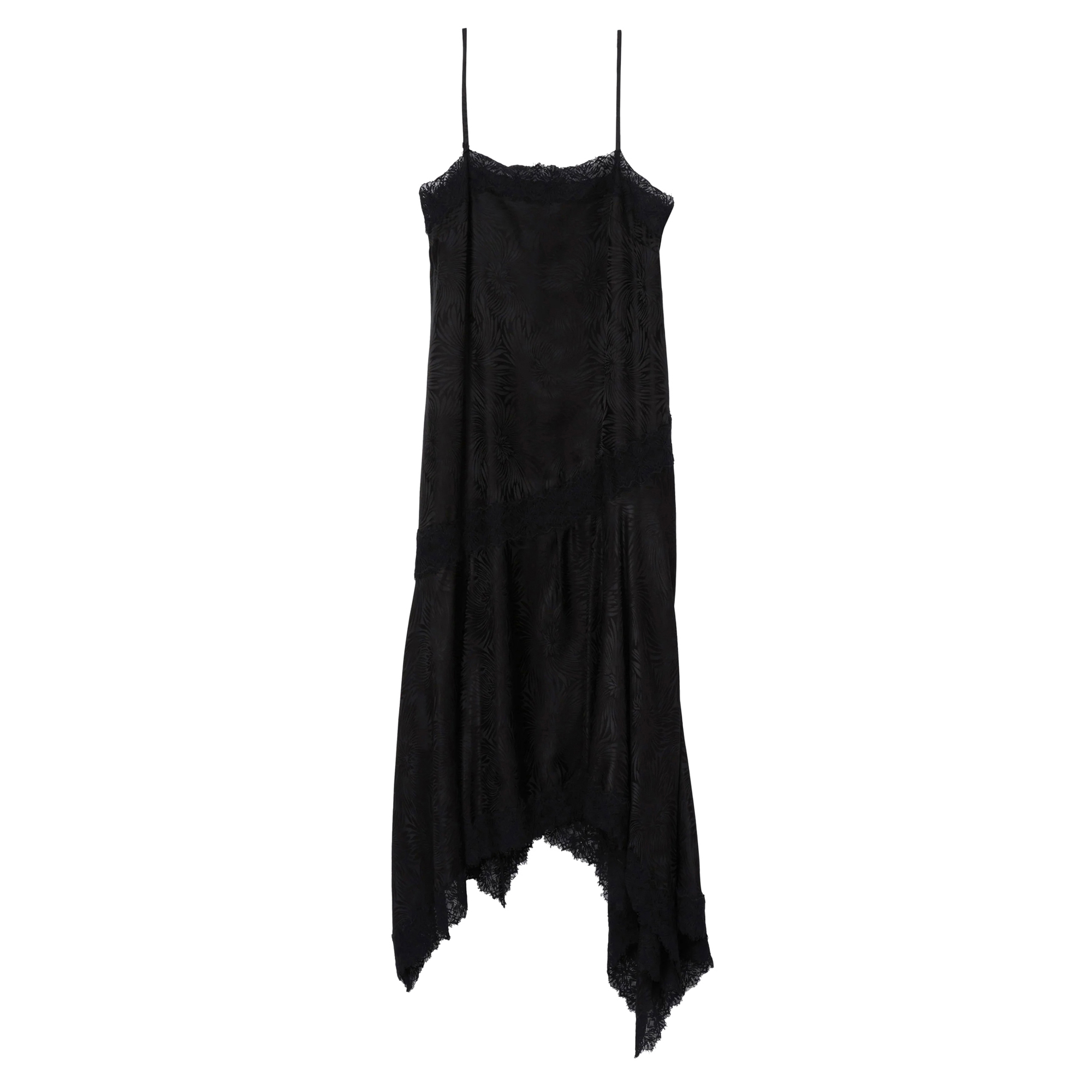 Floral Jacquard Camisole Dress