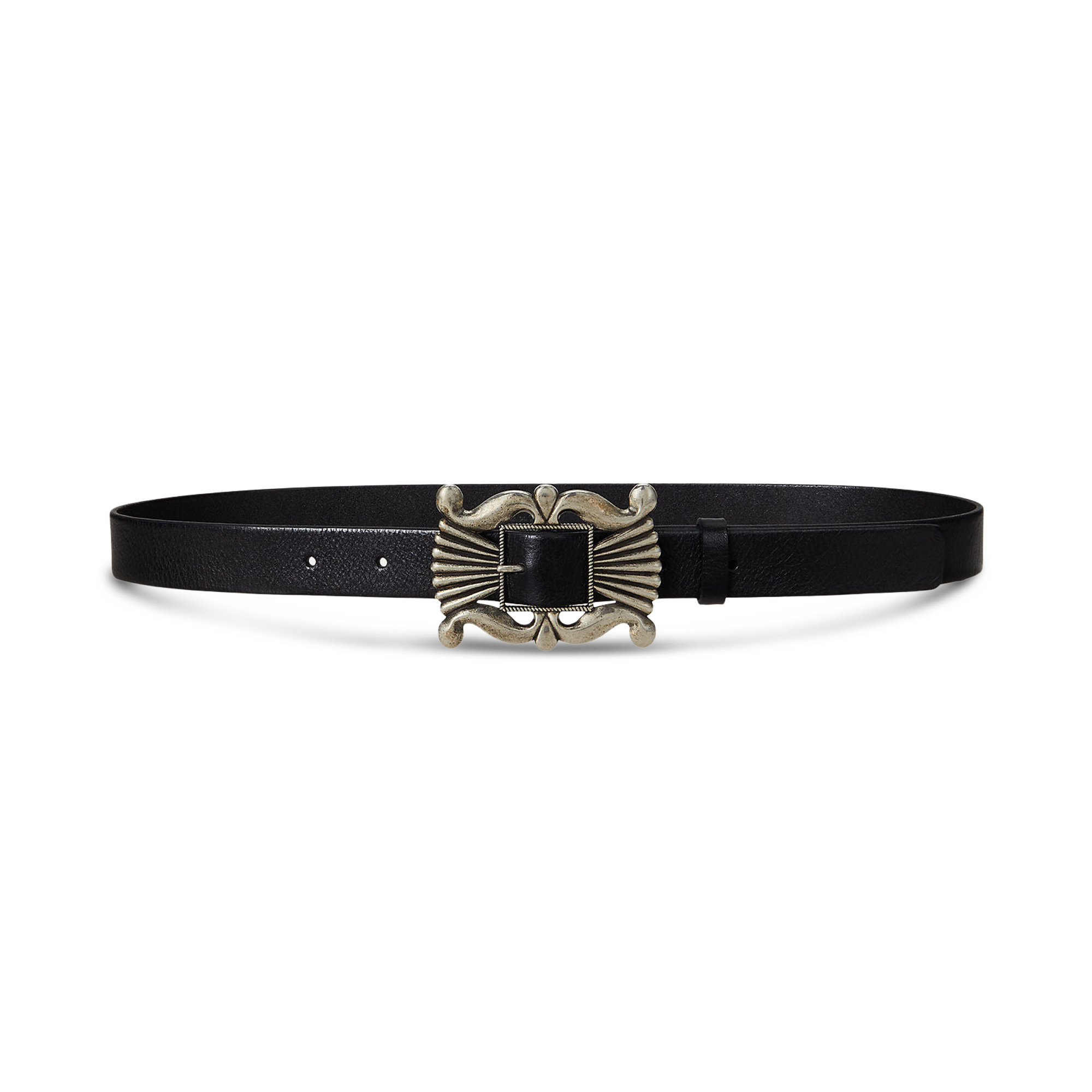 Vachetta 25mm Oval Concho Belt
