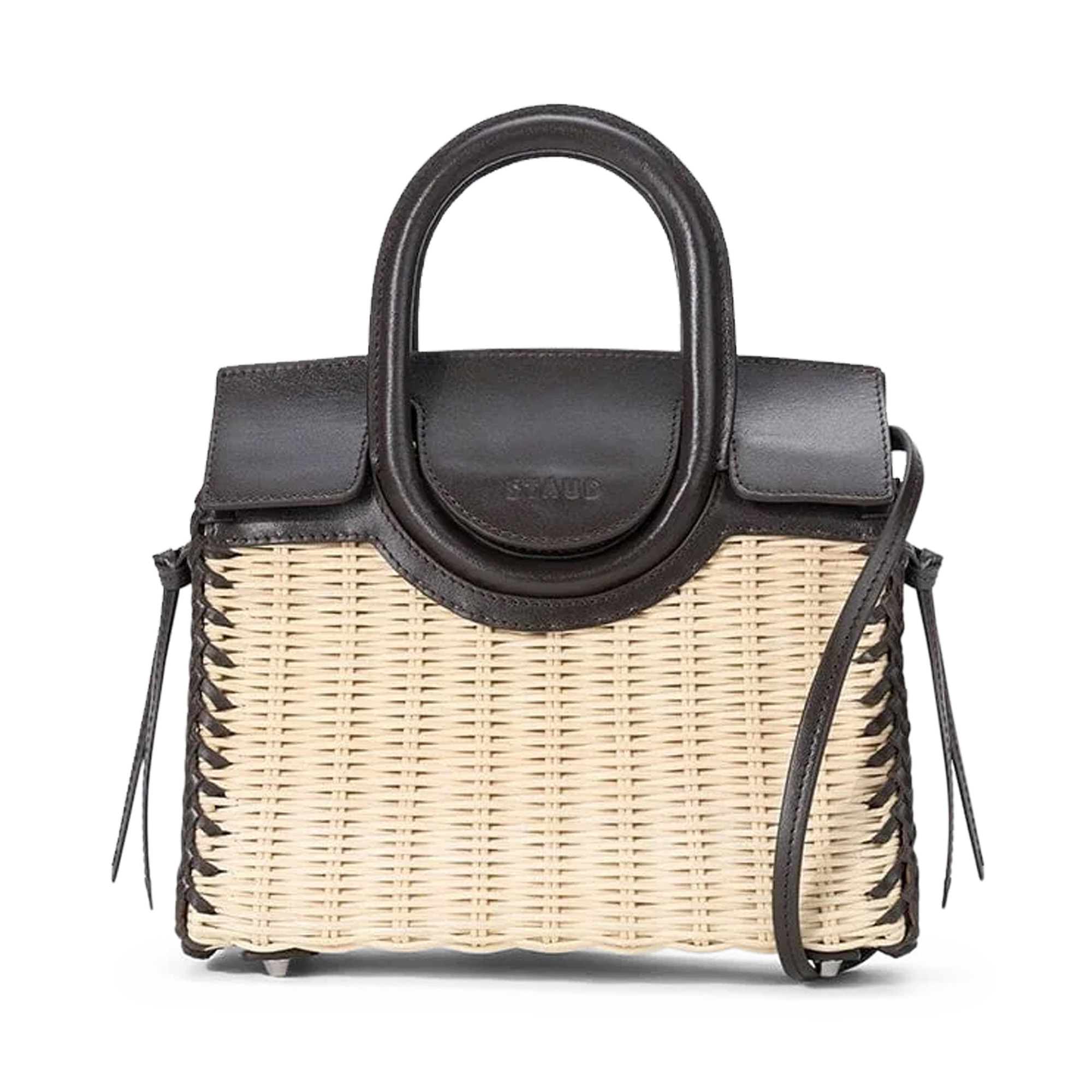 Maude Mini Wicker Carryall
