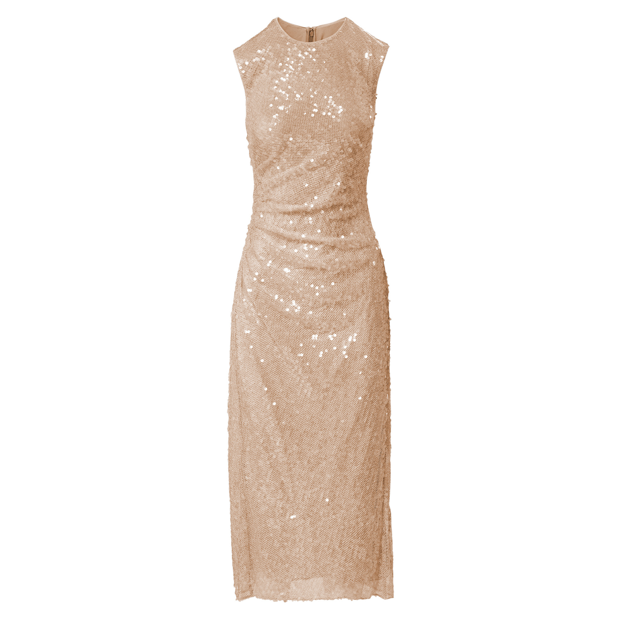 Kimberly Sleeveless Sequin Midi Dress