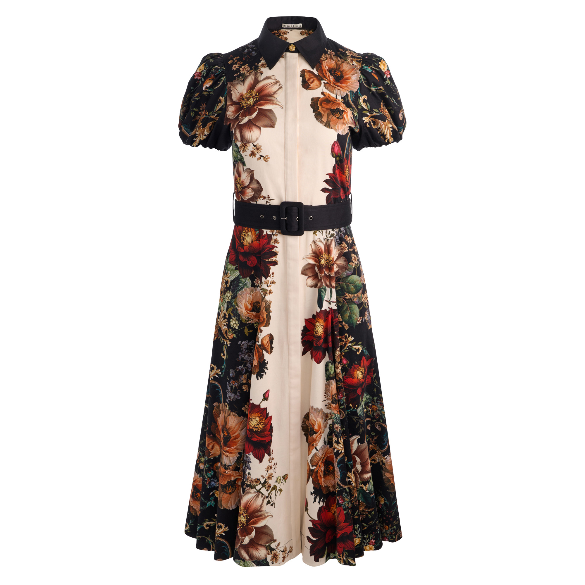 Henrietta Belted Midi Dress