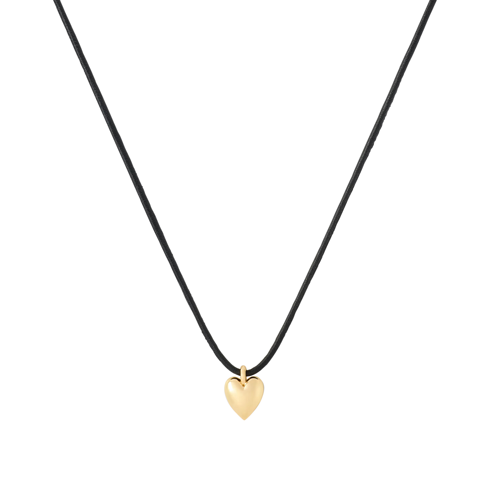 Small Puffy Heart Choker