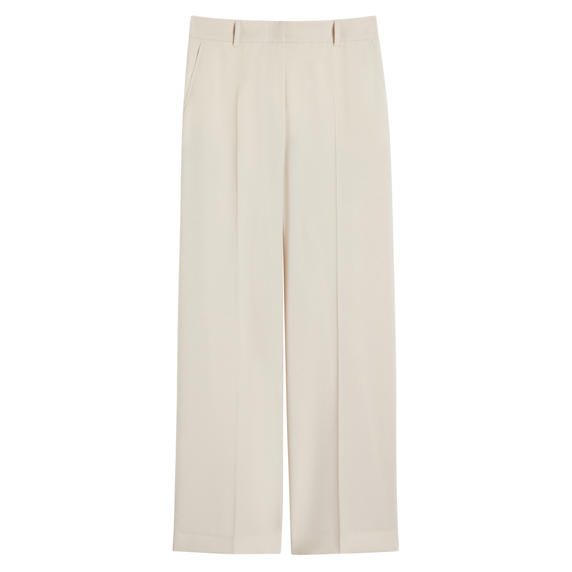 Drana Cropped Straight-Leg Trousers