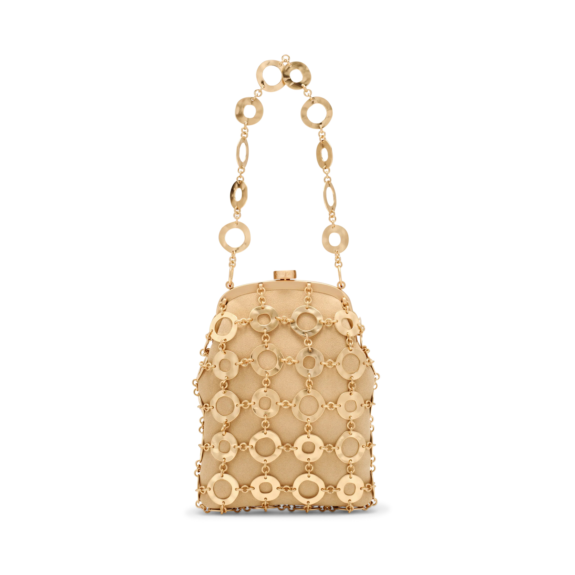 Brielle Caged Overlay Wristlet