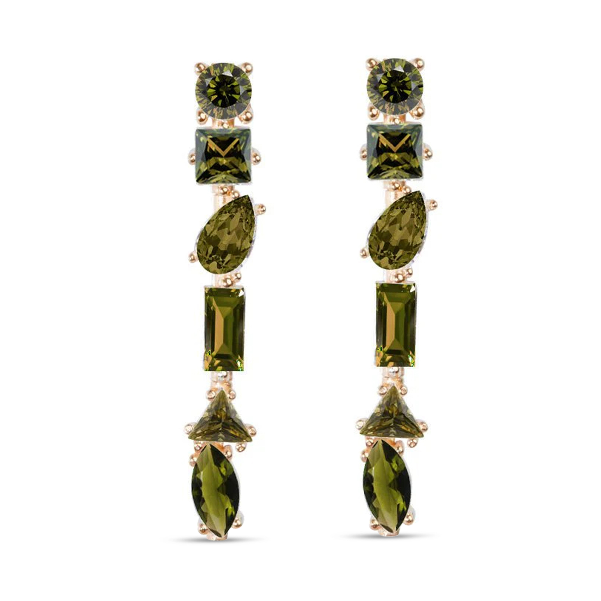 Julie M Peridot Earrings
