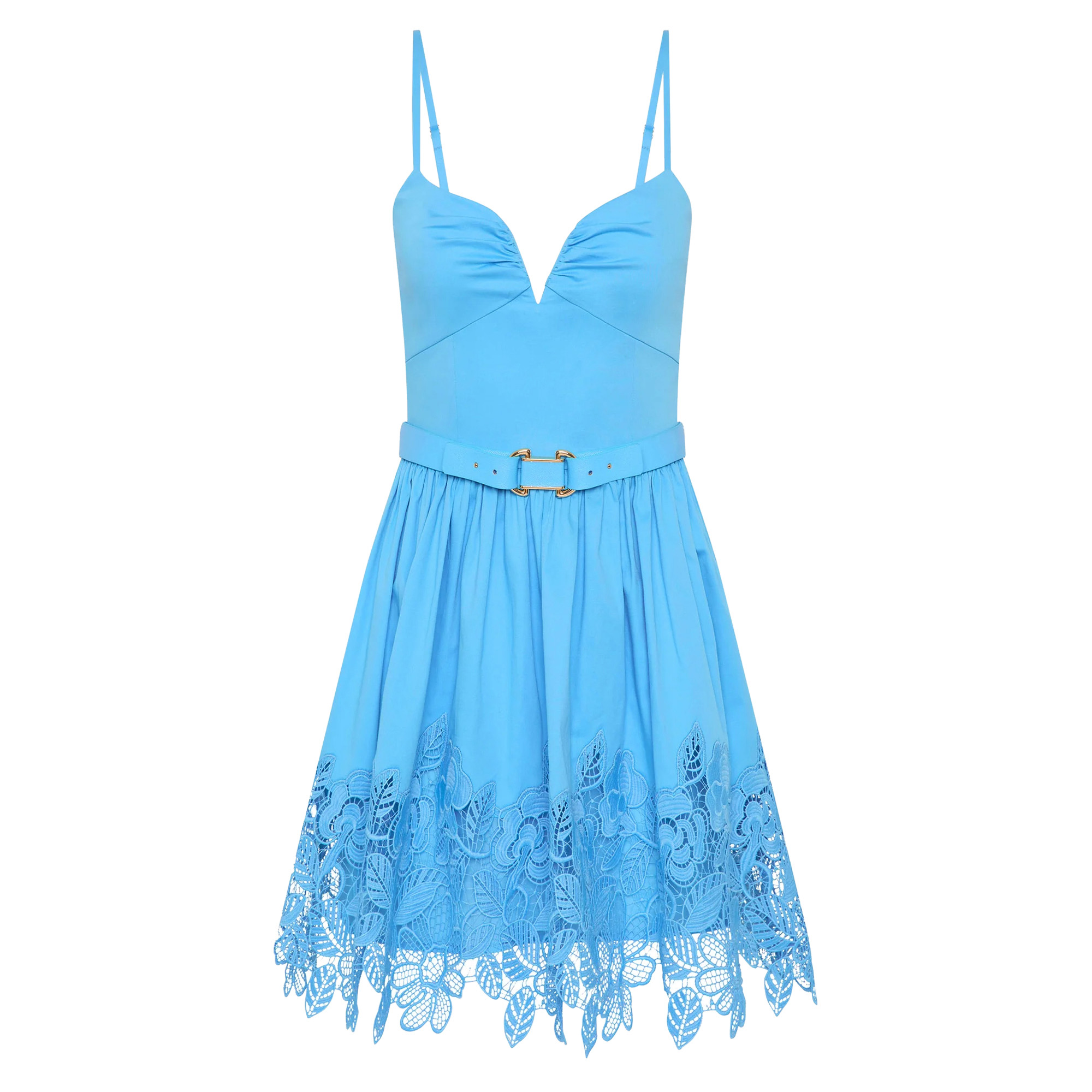 Montreux Sleeveless Belted Mini Dress