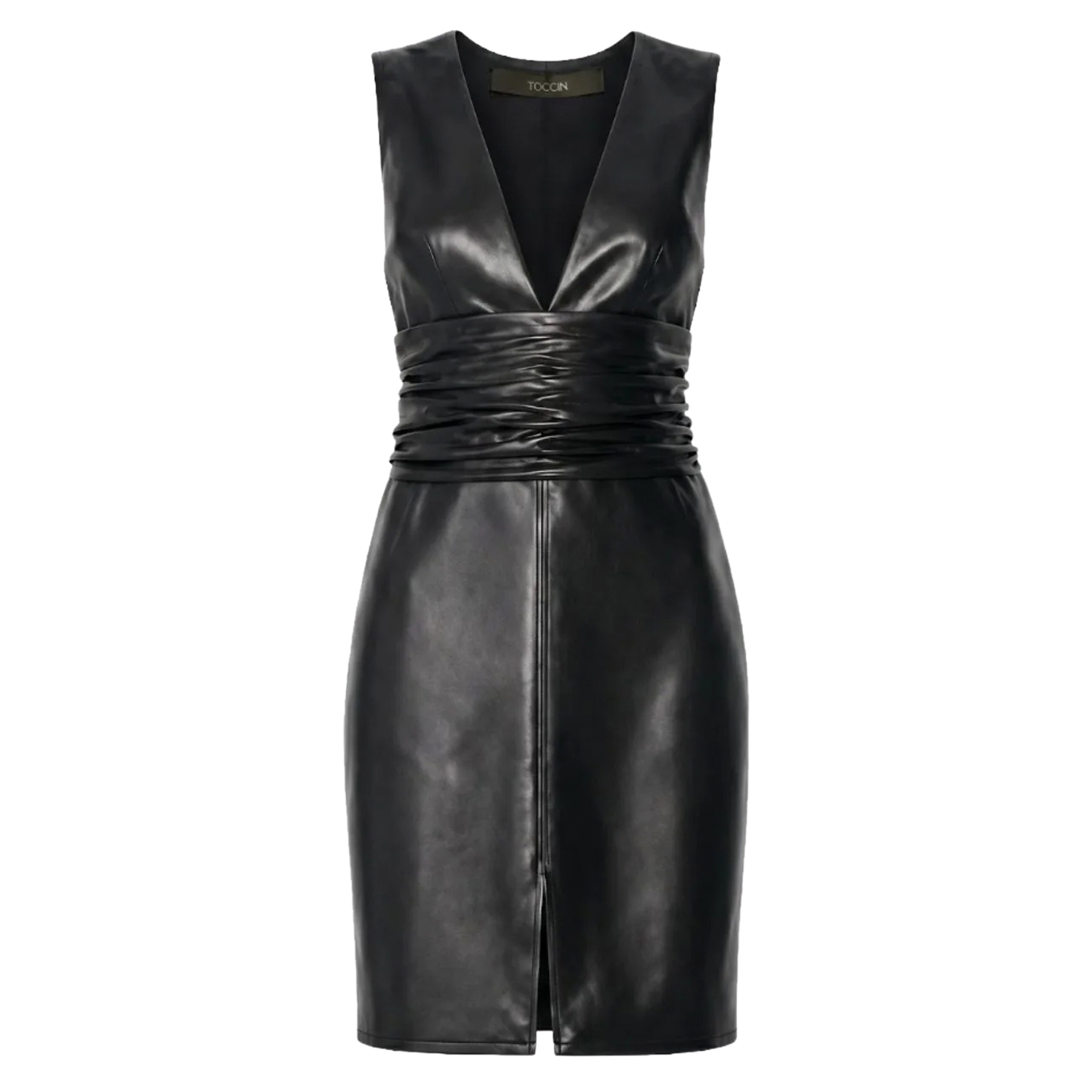 Dash V-Neck Ruched Dress
