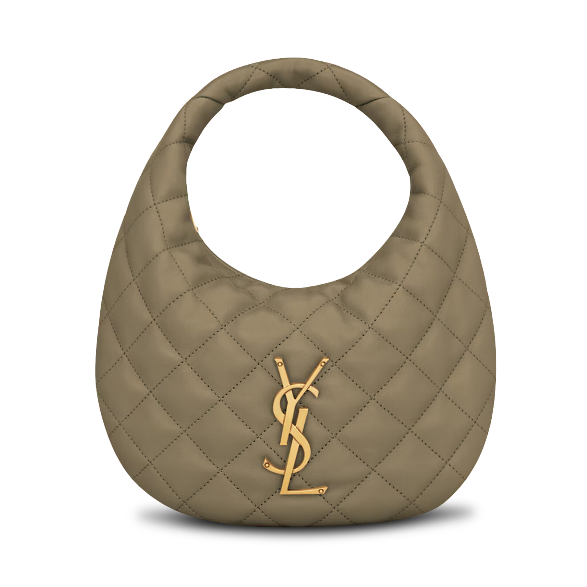Icarino Quilted Hobo Bag