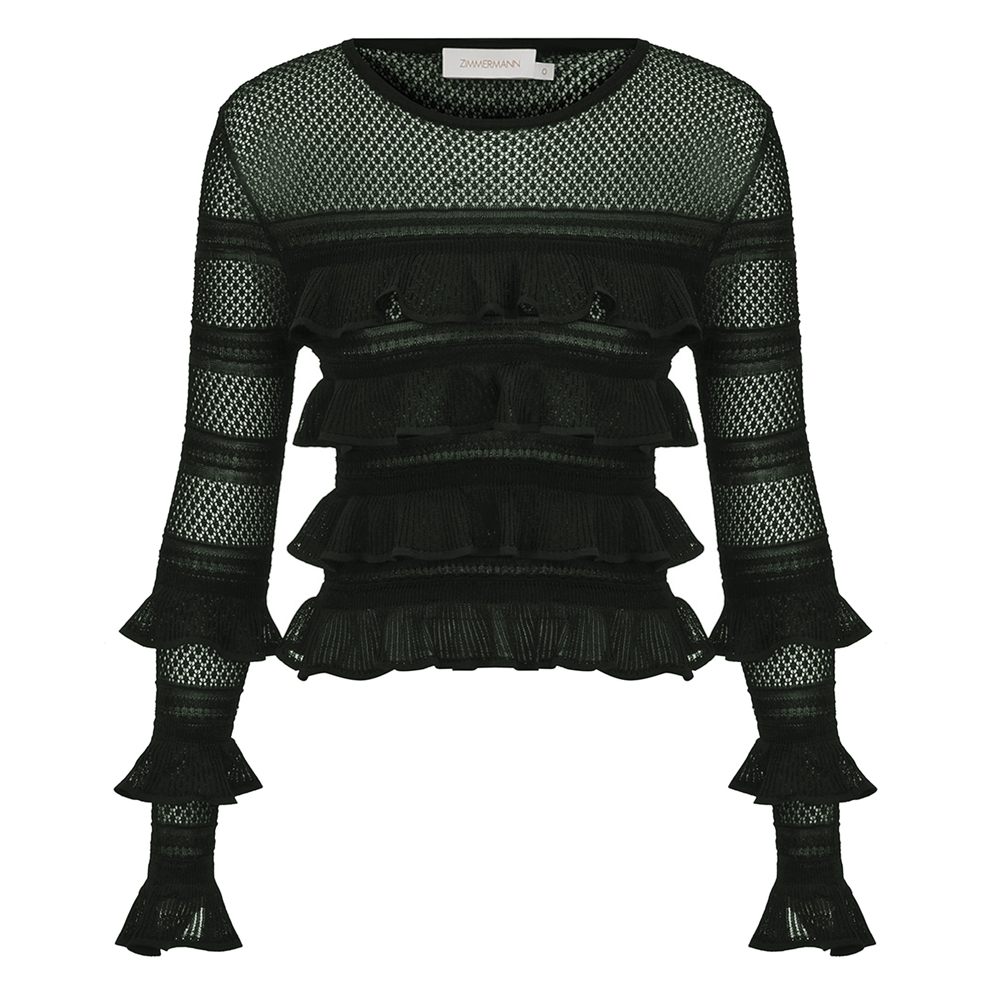 Valiant Lace Frill Top