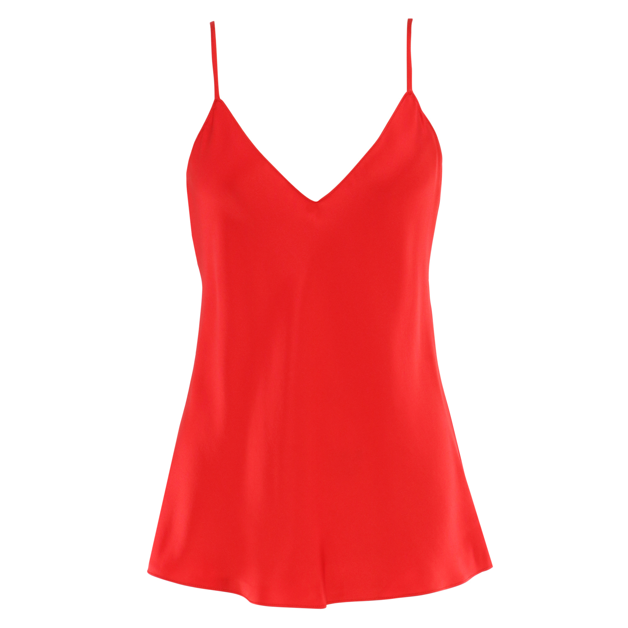 Gloria V-Neck Silk Cami