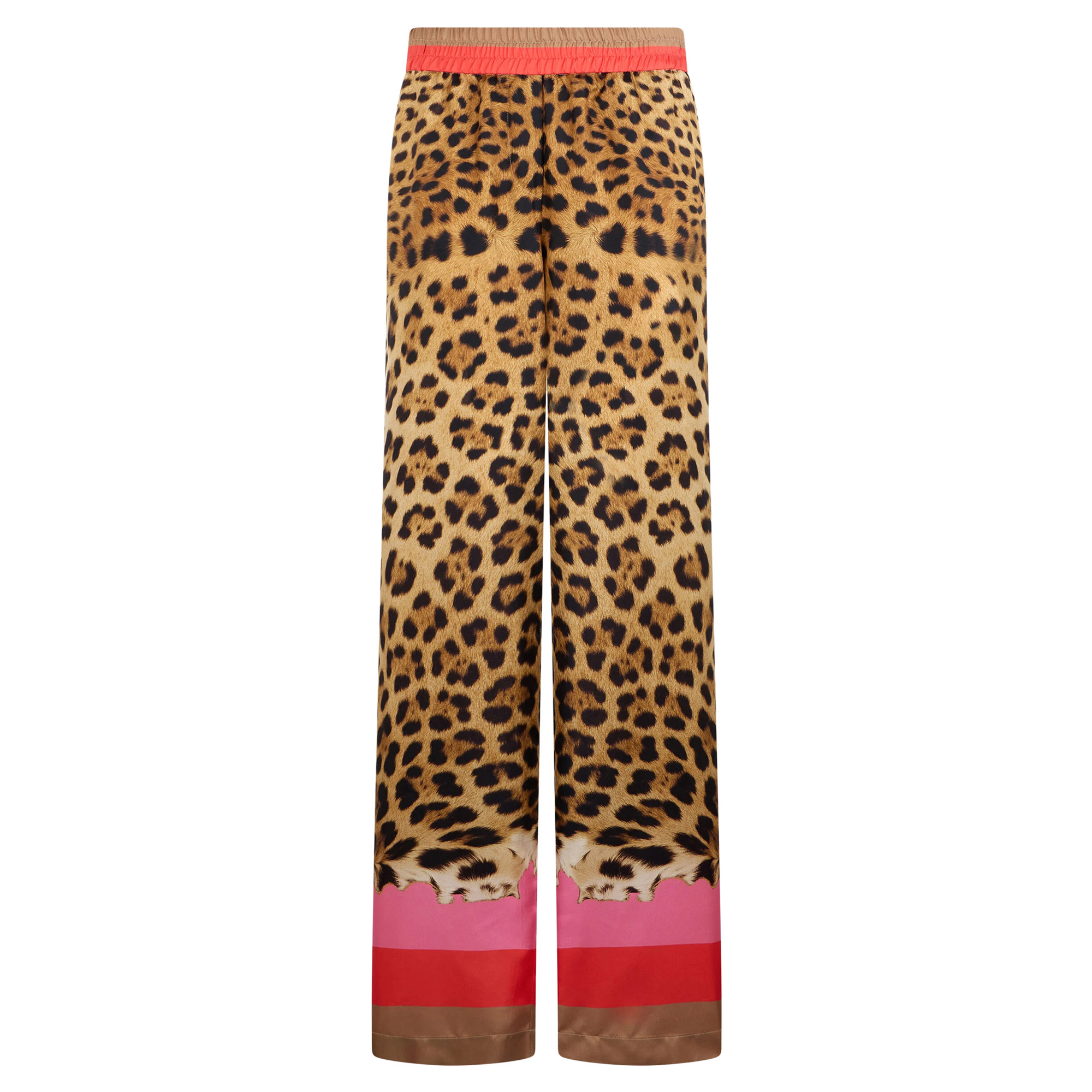 Palazzo Pants with Cavalli Pop Print